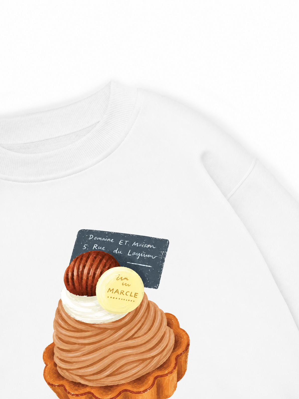 Áo Sweater Nỉ Hai Da Mont Blanc Tart