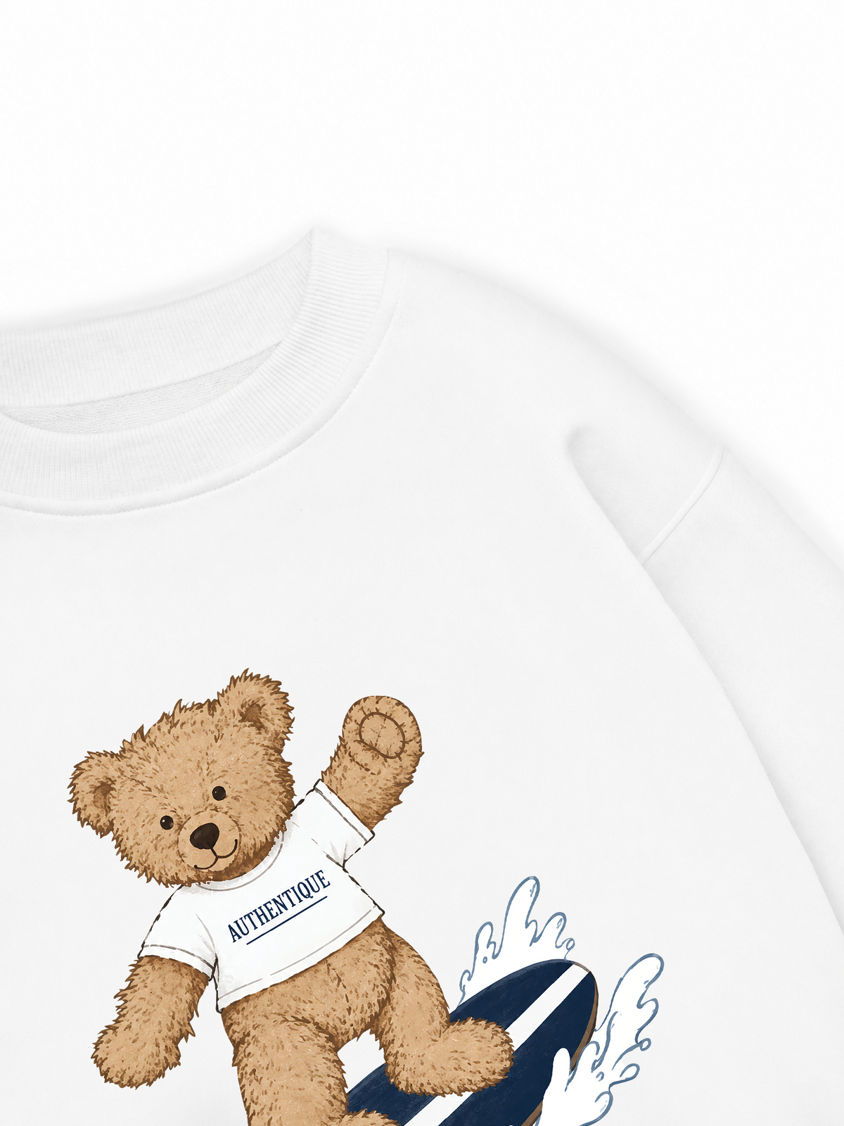 Áo Sweater Nỉ Hai Da Authentique