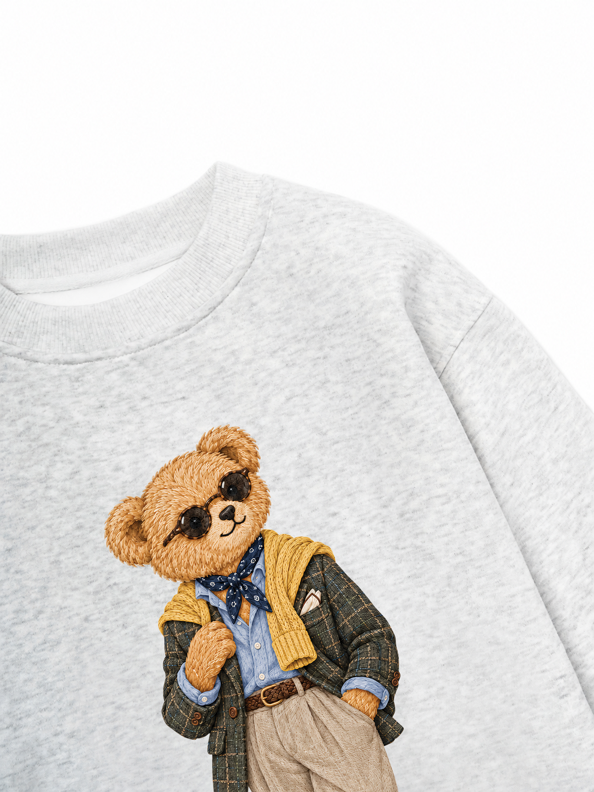 Áo Sweater Nỉ Hai Da Dear Lady