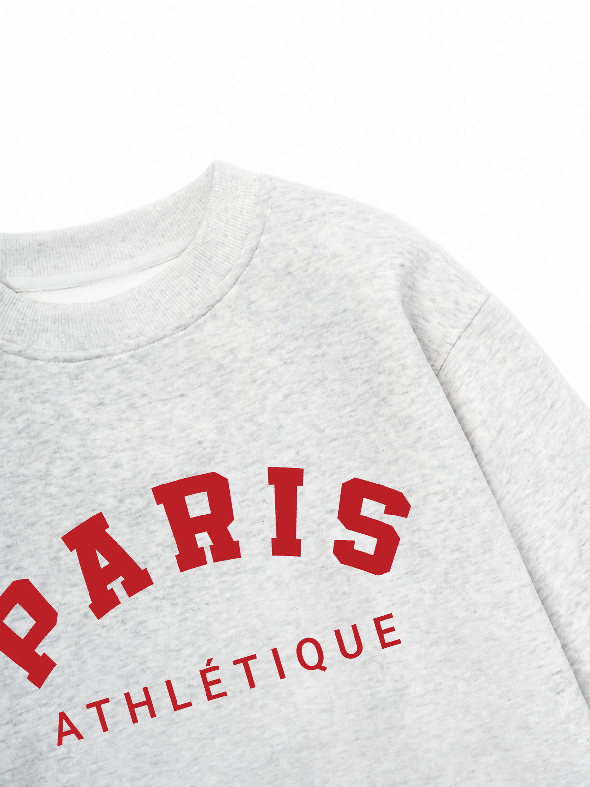 Áo Sweater Nỉ Hai Da City Paris Athletique