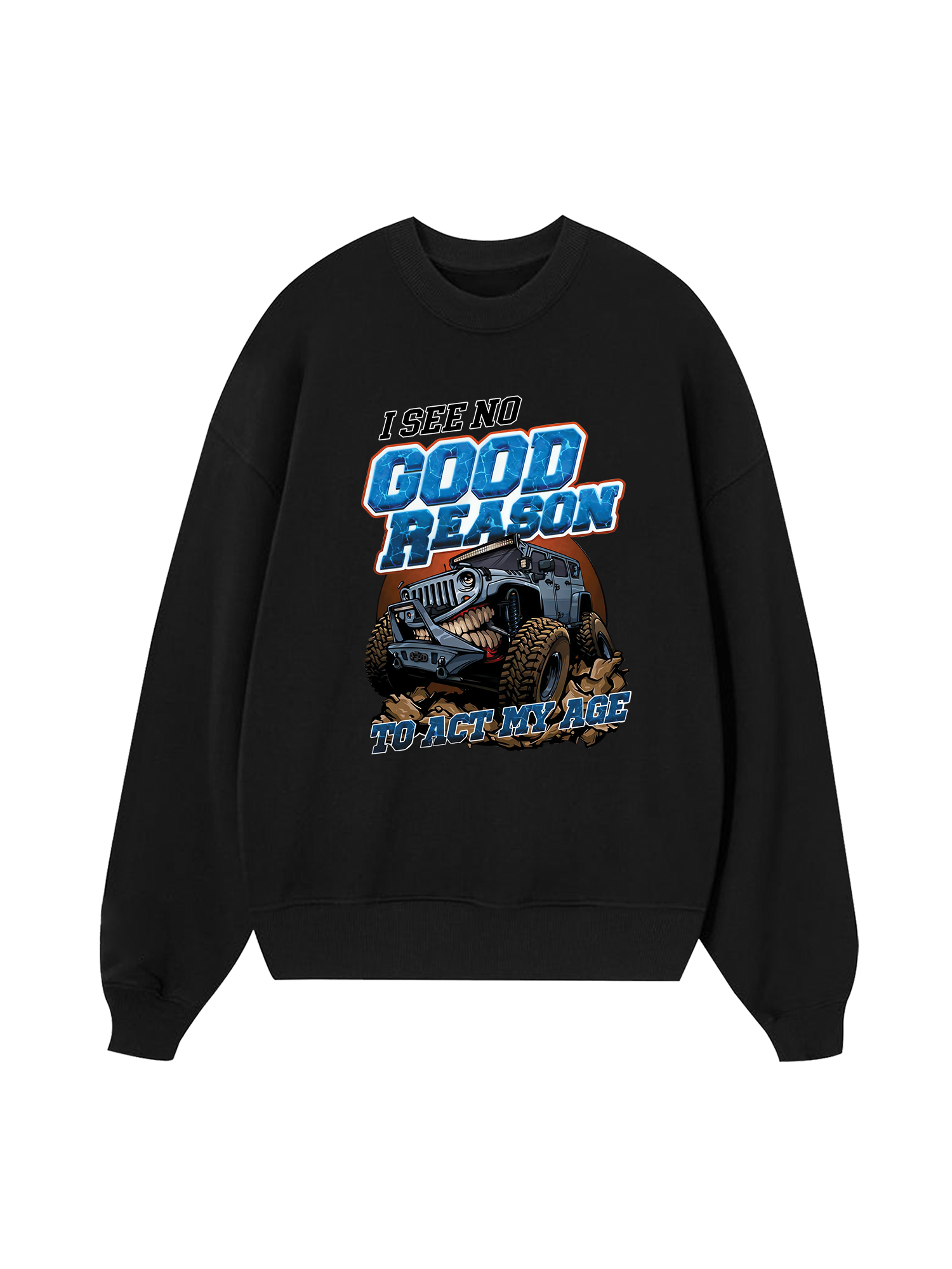 Jeep I See No Good Reason  Sweater