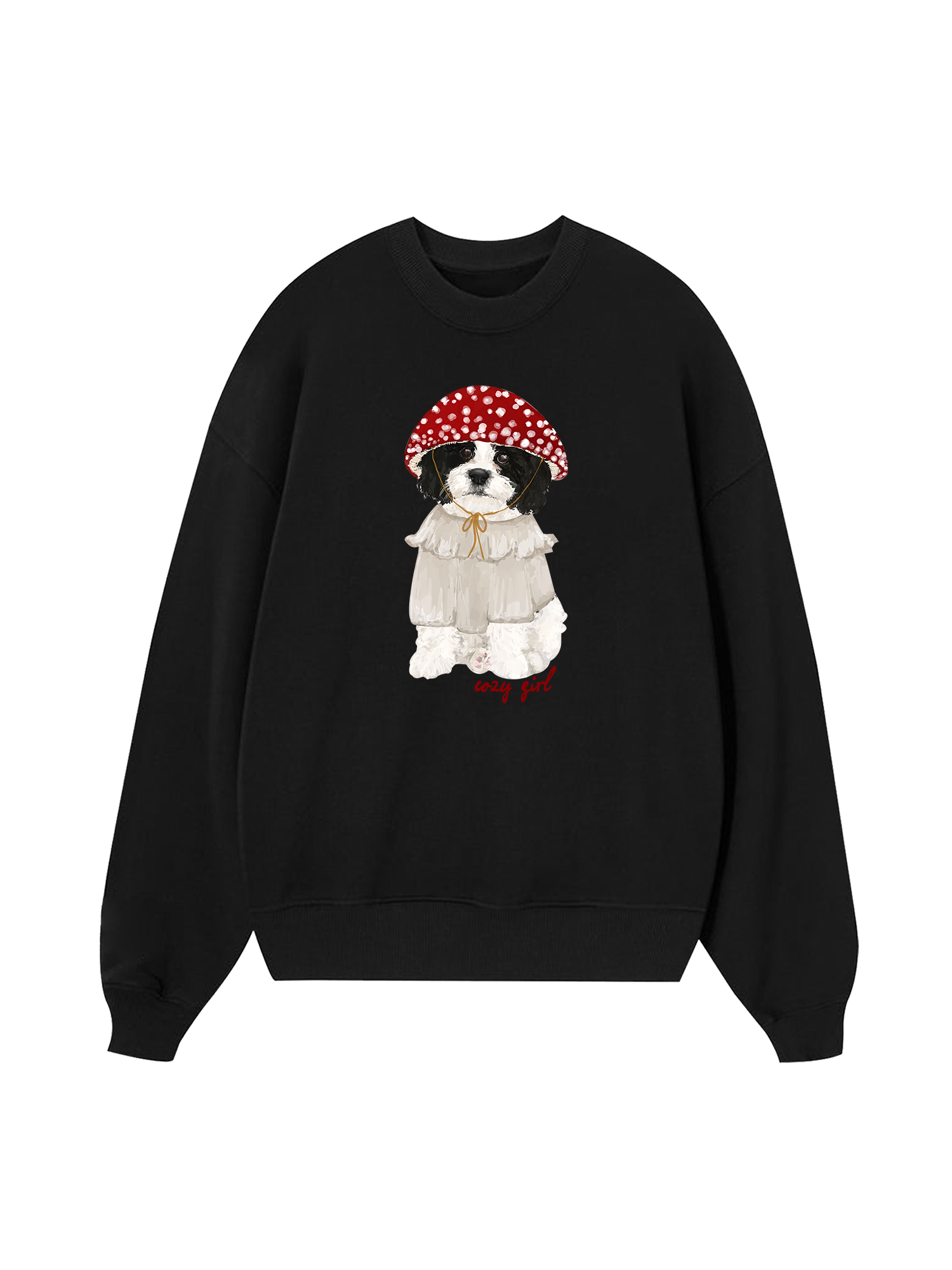 Cozy Girrl Cute Puppy Sweater