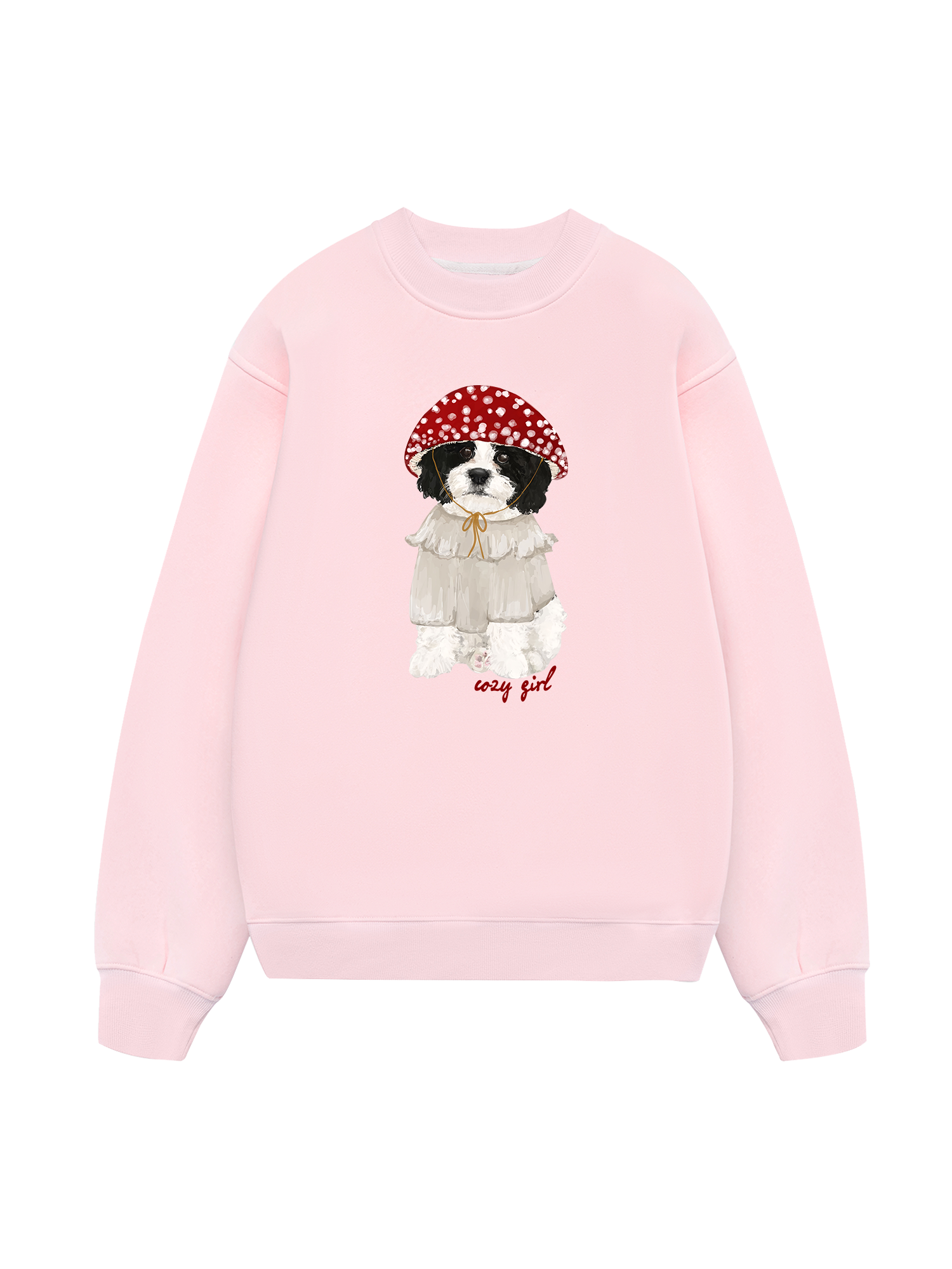 Cozy Girrl Cute Puppy Sweater