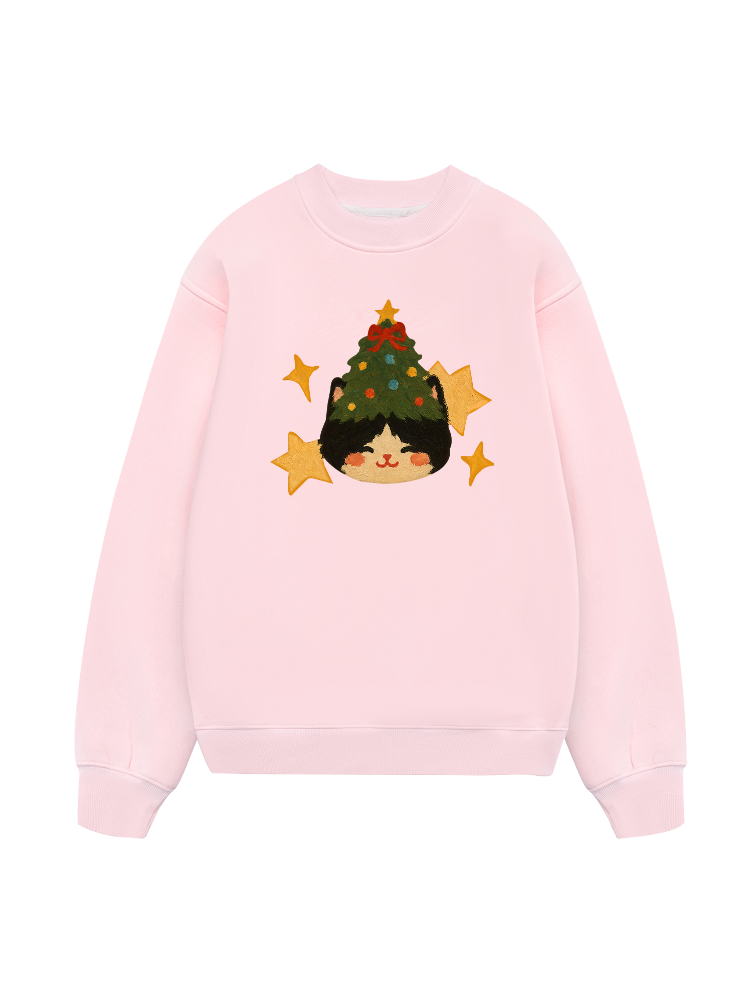 Holiday Cat Girrl Sweater