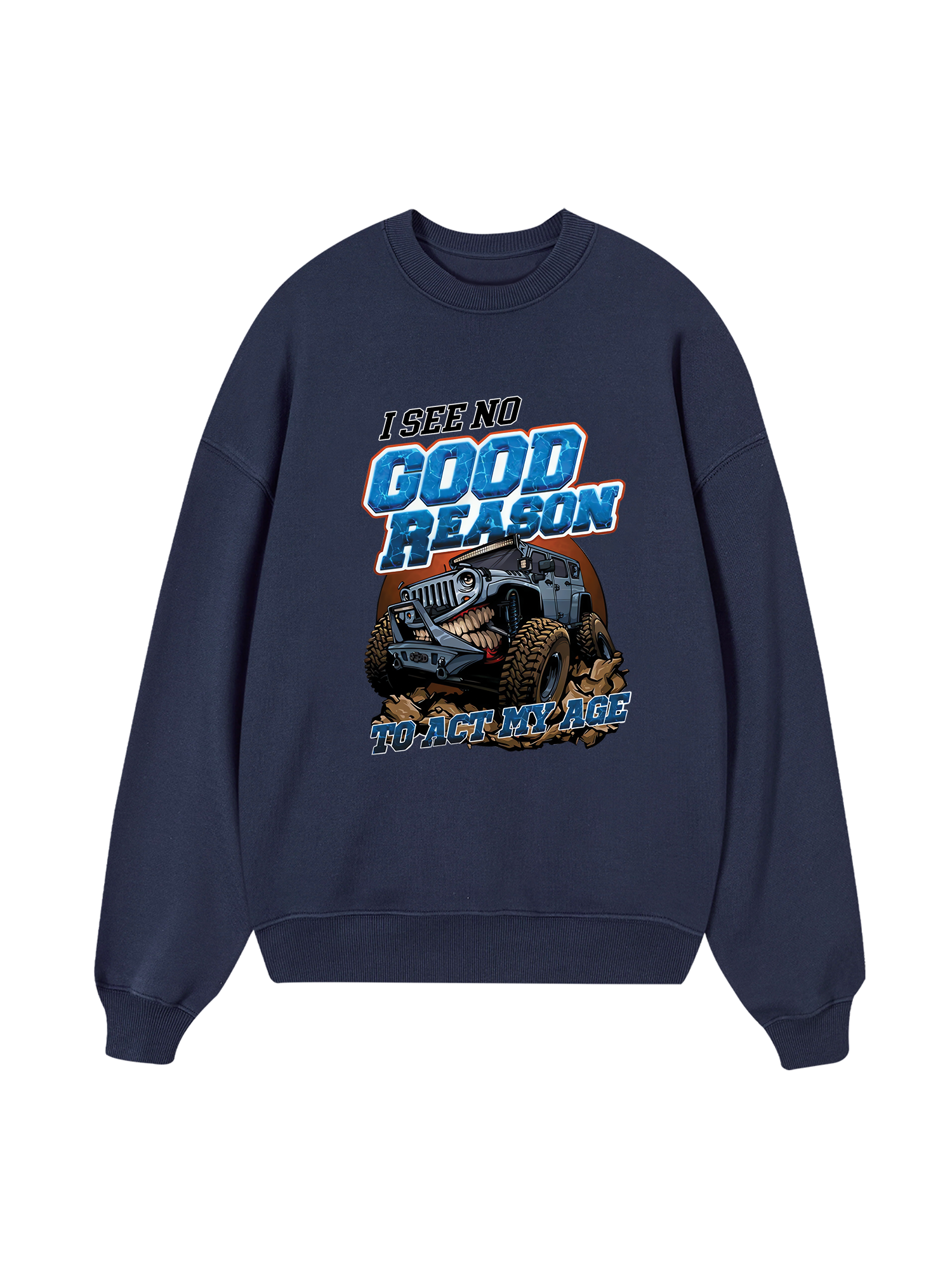 Jeep I See No Good Reason  Sweater
