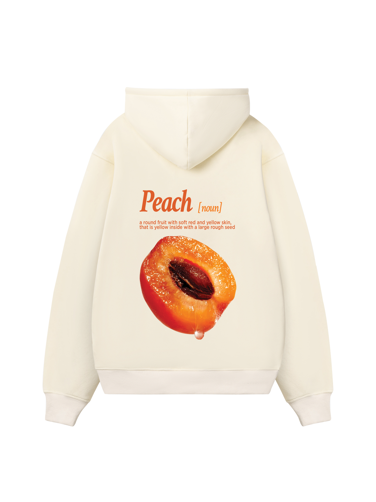 Tropical Peach Hoodie