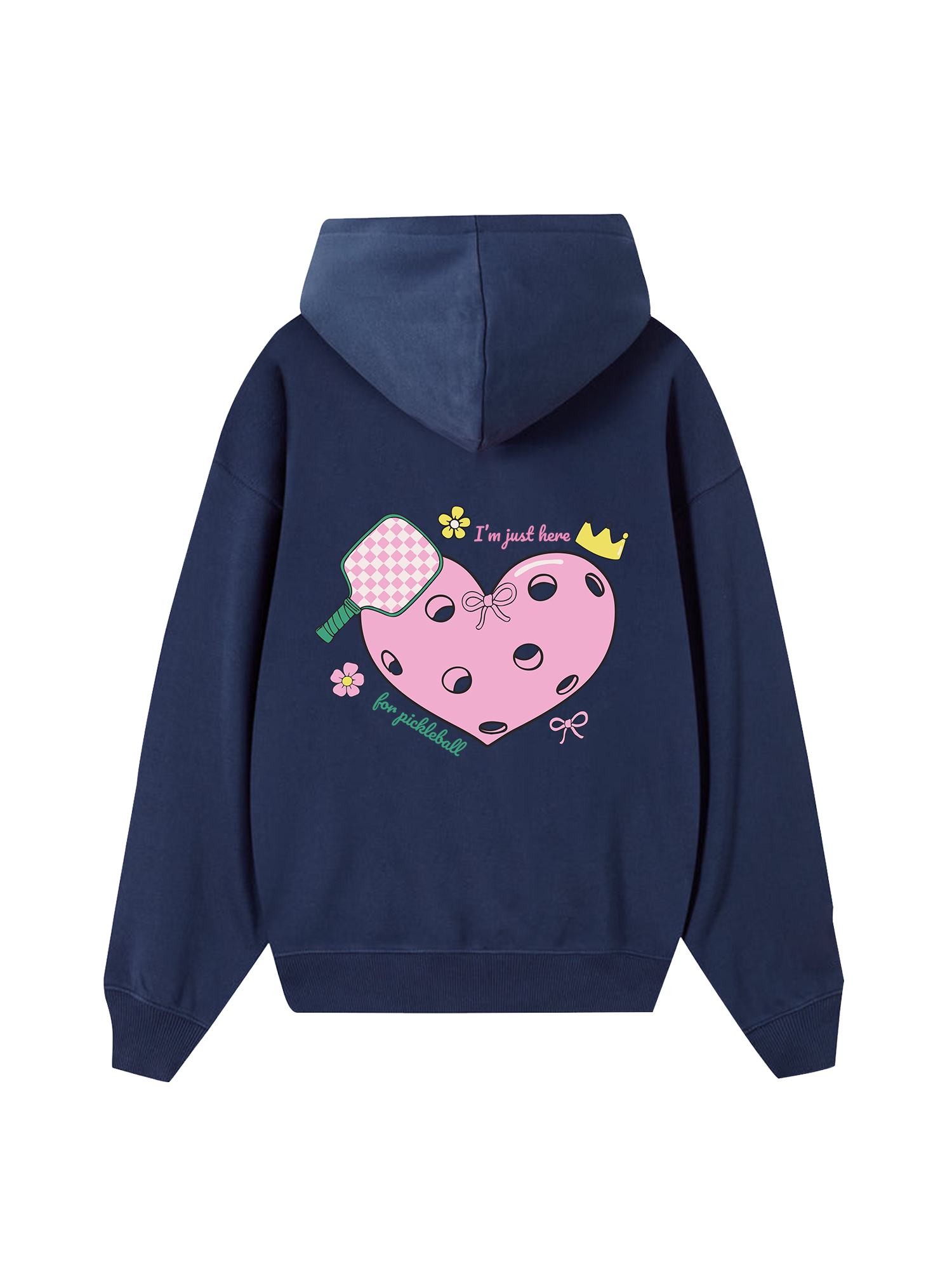 I'm Just Here For Pickleball Hoodie