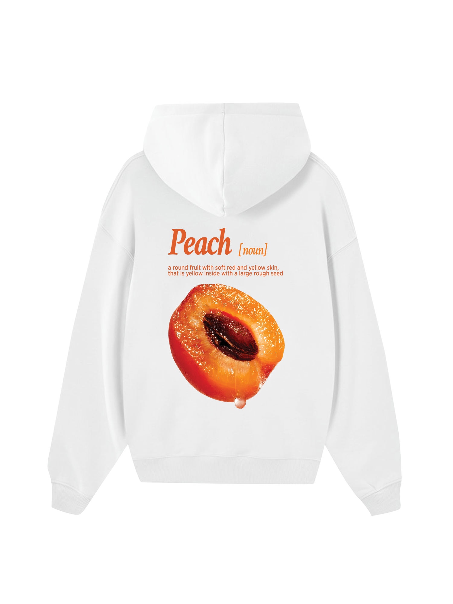 Tropical Peach Hoodie