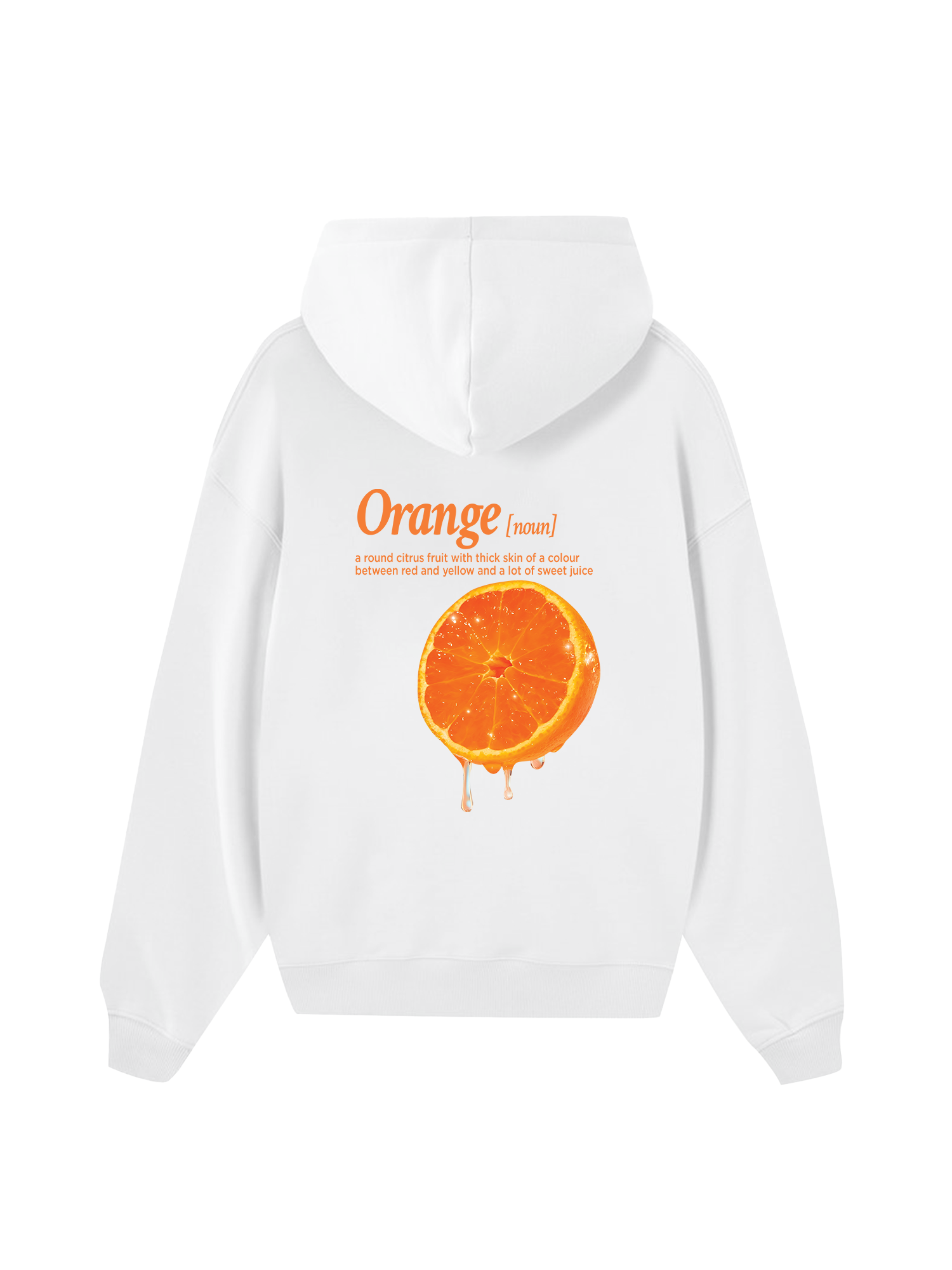Tropical Orange Hoodie