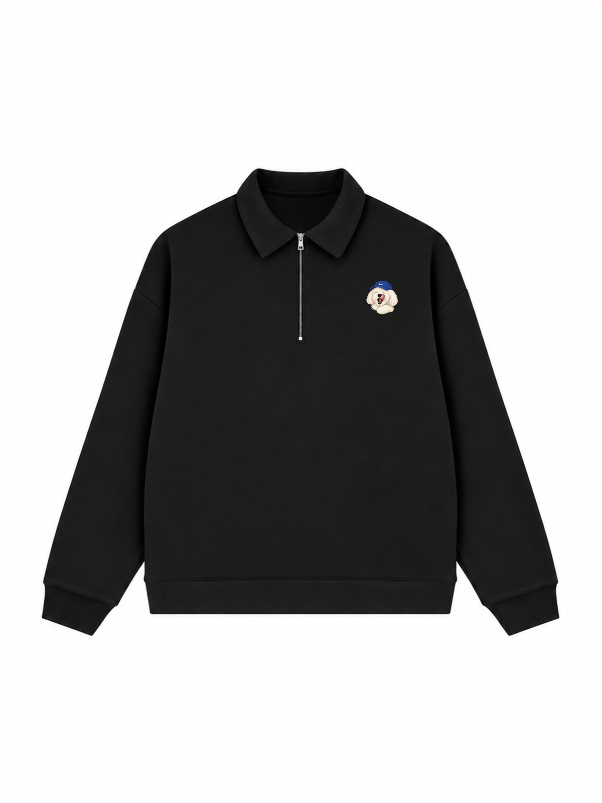 Áo Sweater Polo Nỉ Hai Da Happy Puppy