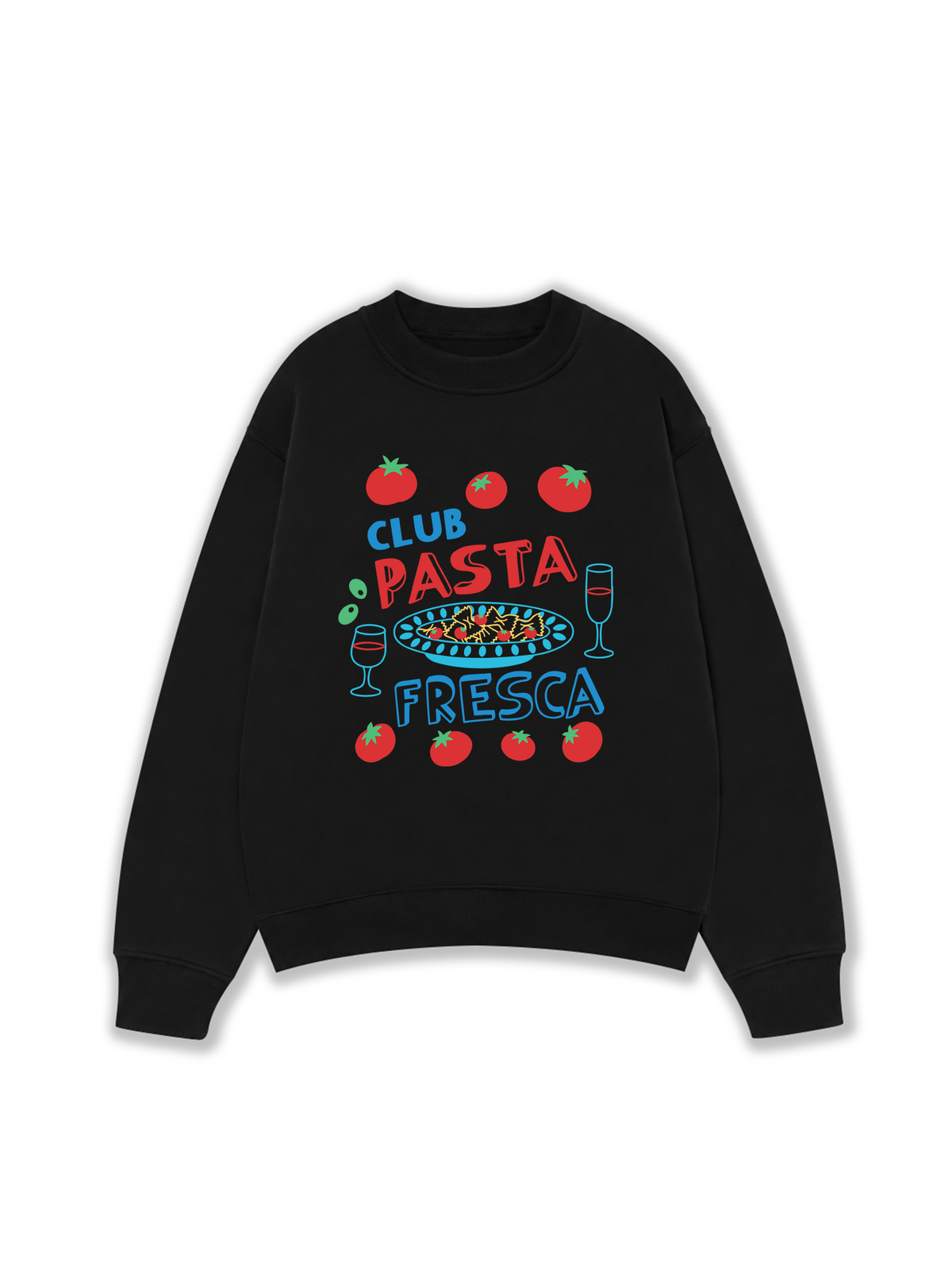 Áo Sweater Nỉ Hai Da Pasta Club