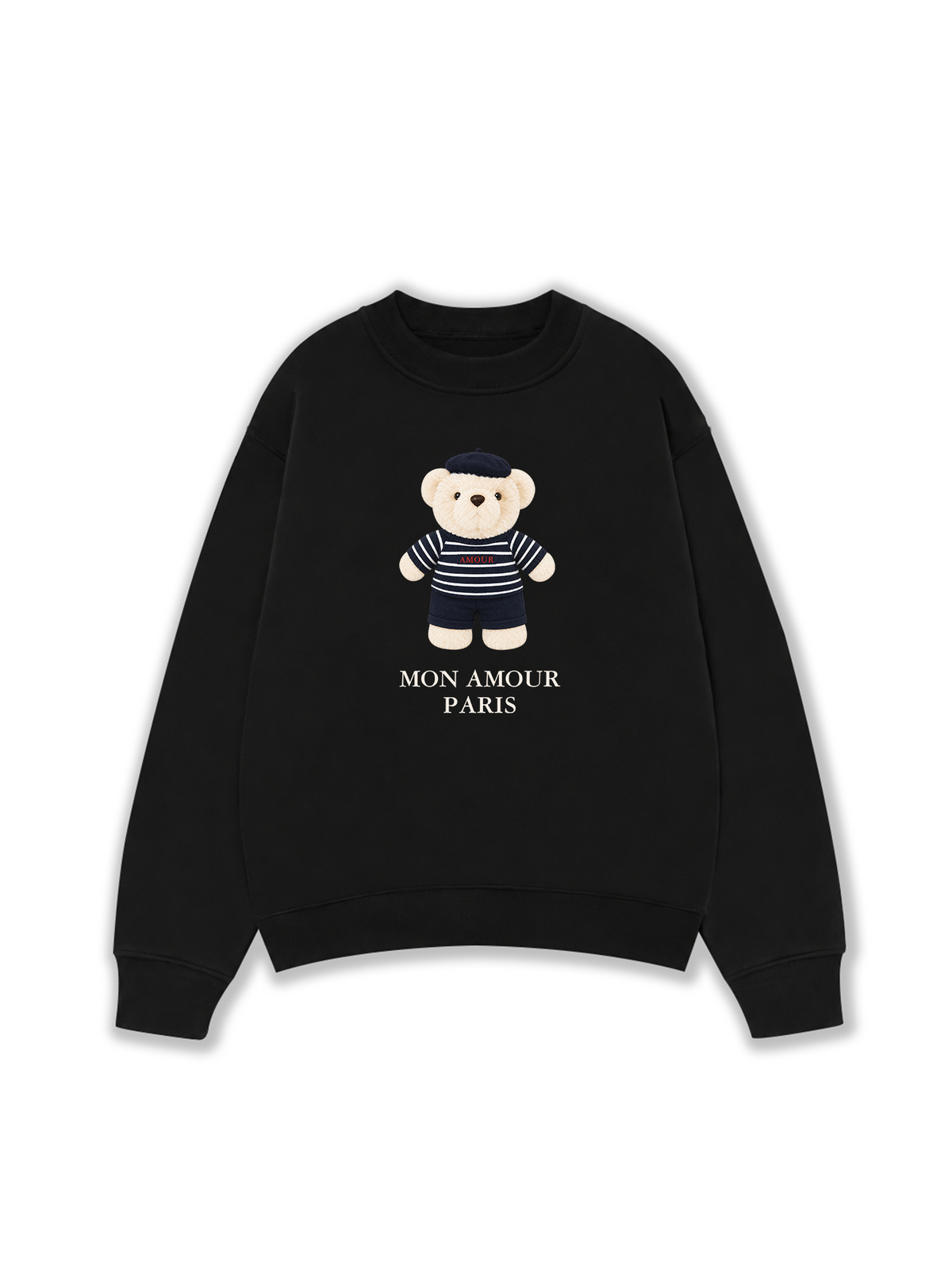 Áo Sweater Nỉ Hai Da Mon Authentic Bear
