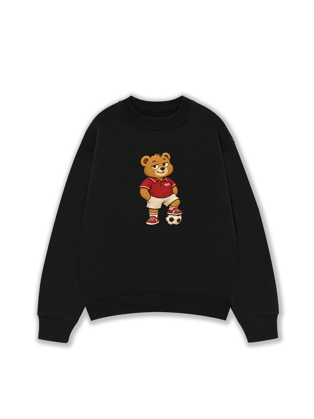 Áo Sweater Nỉ Hai Da MUFC Bear 2