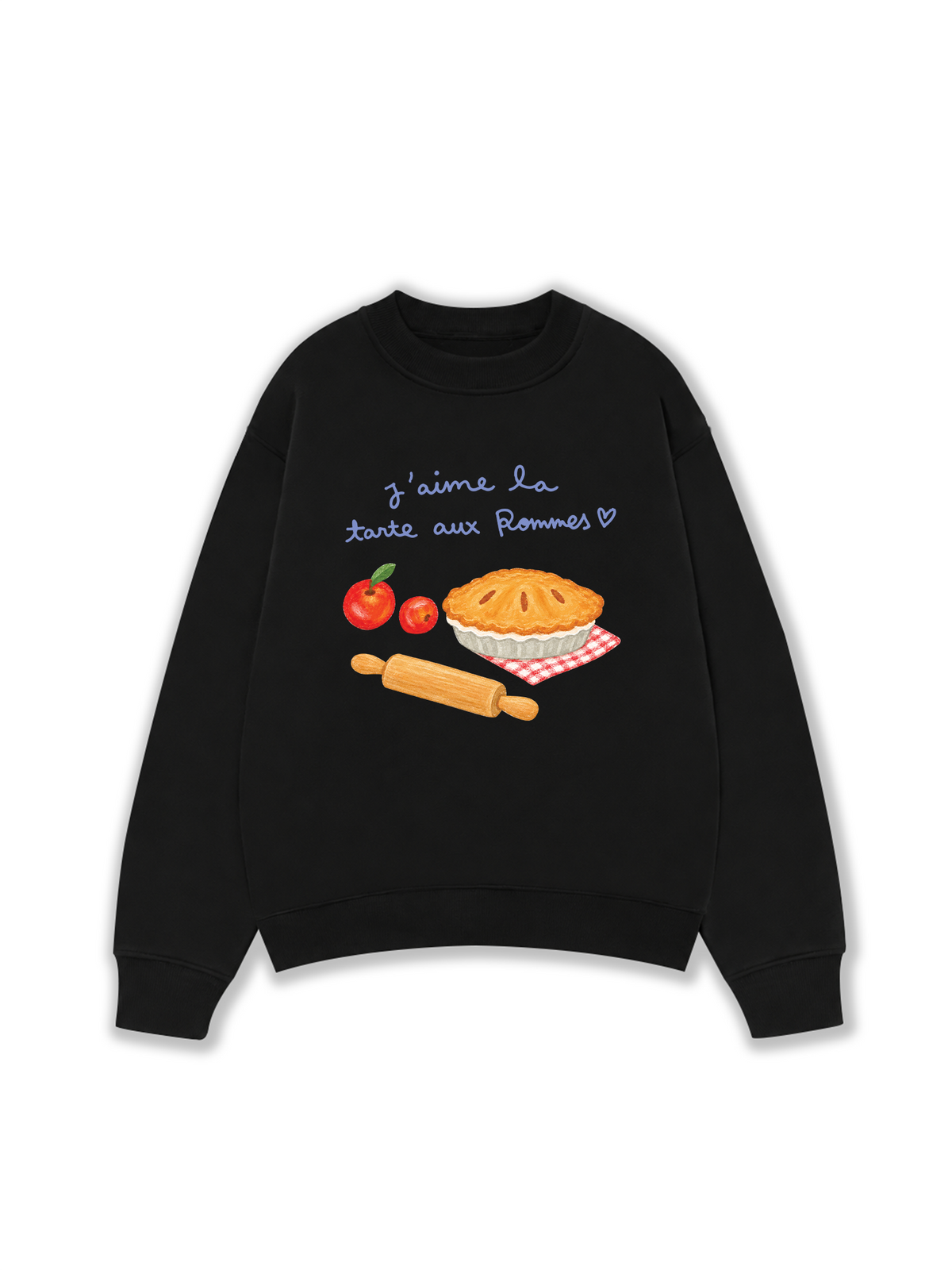 Áo Sweater Nỉ Hai Da J'aime la