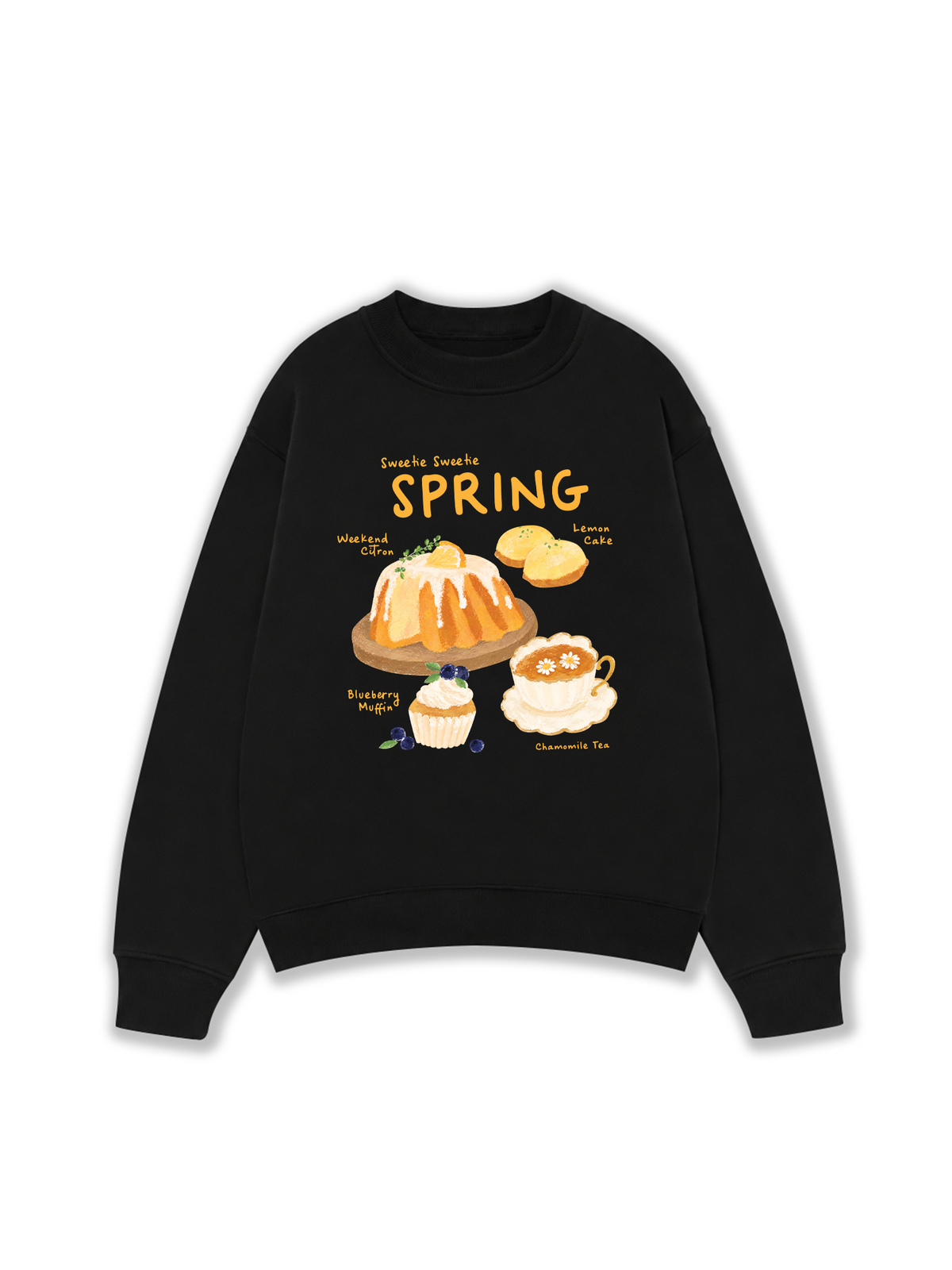 Áo Sweater Nỉ Hai Da Spring Sweetie