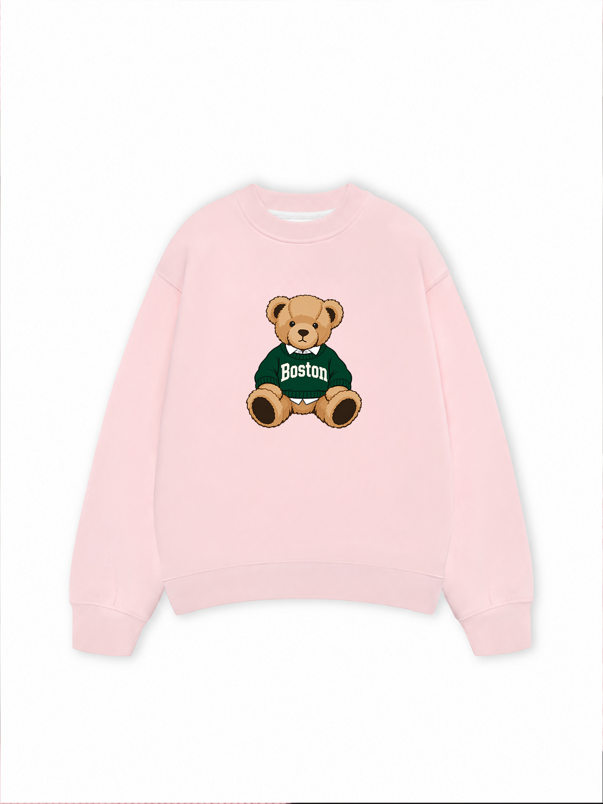 Áo Sweater Nỉ Hai Da City Boston Bear
