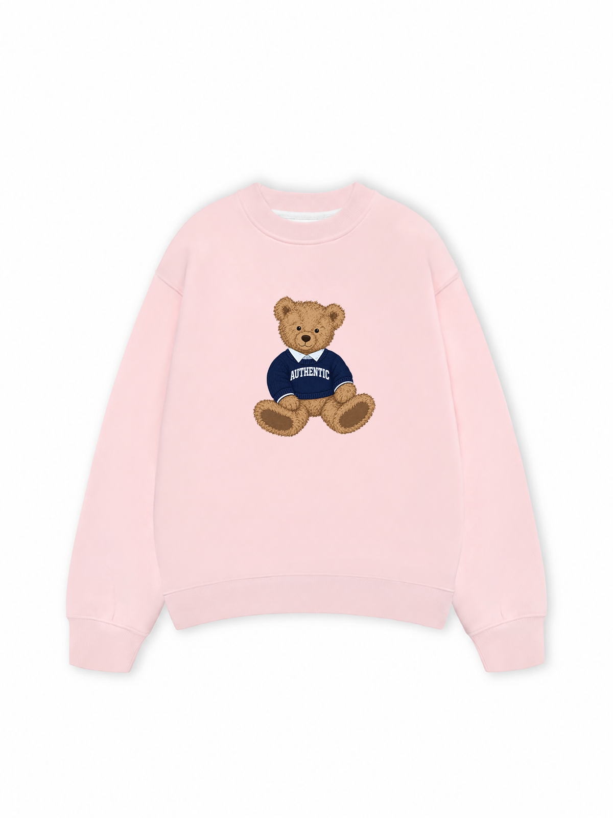Áo Sweater Nỉ Hai Da Authentic Bear