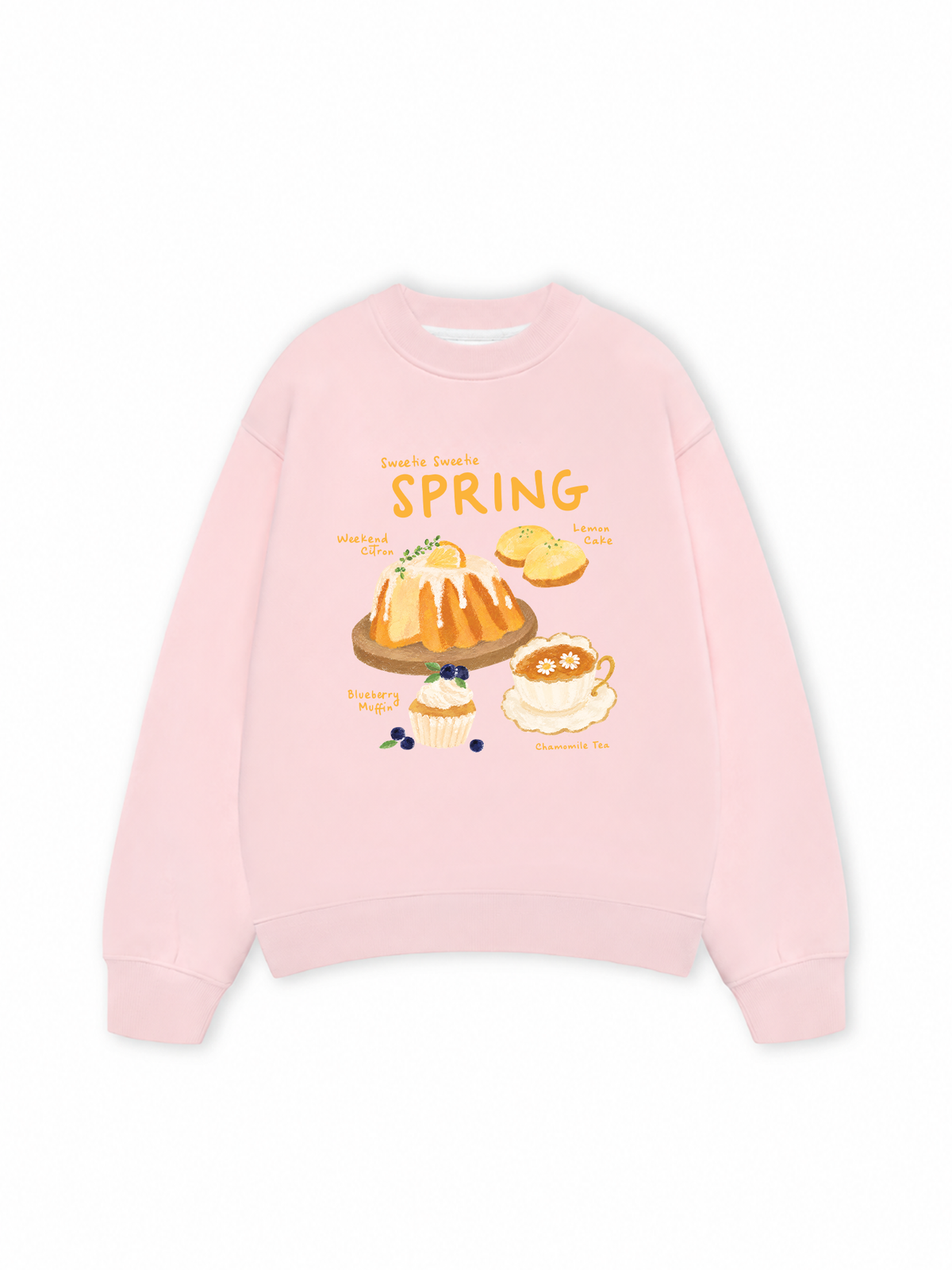 Áo Sweater Nỉ Hai Da Spring Sweetie