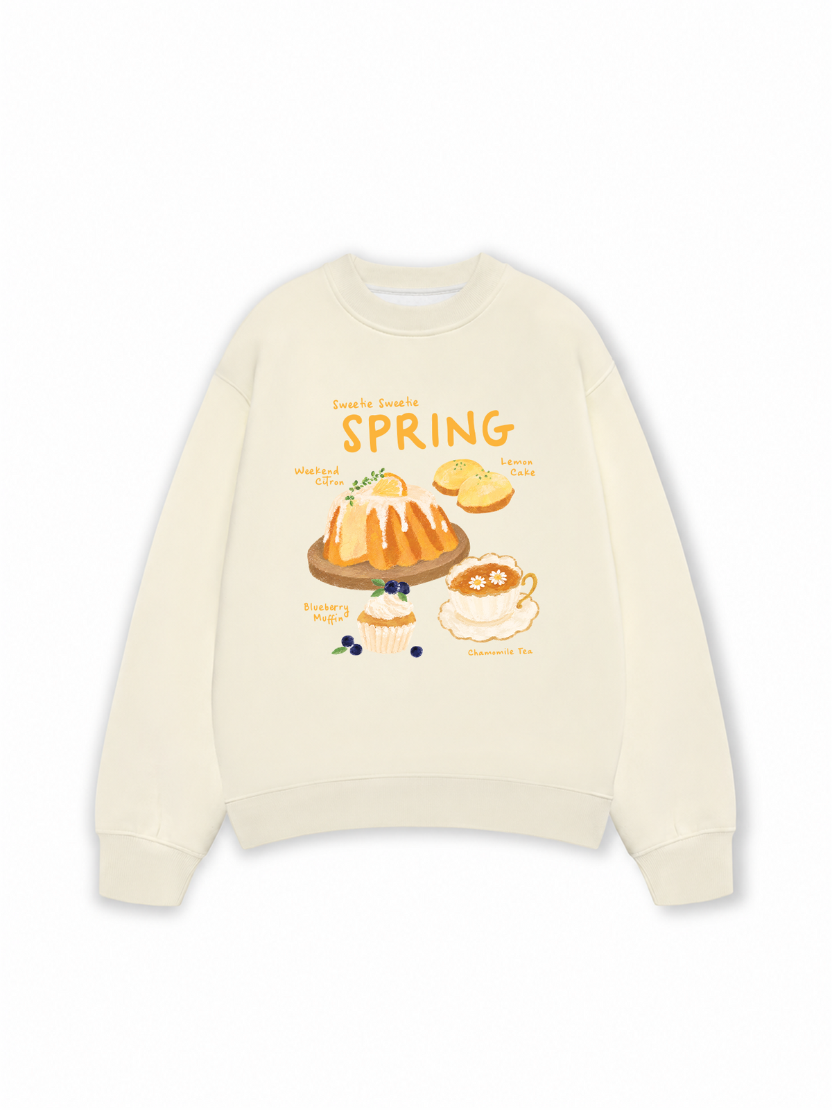 Áo Sweater Nỉ Hai Da Spring Sweetie