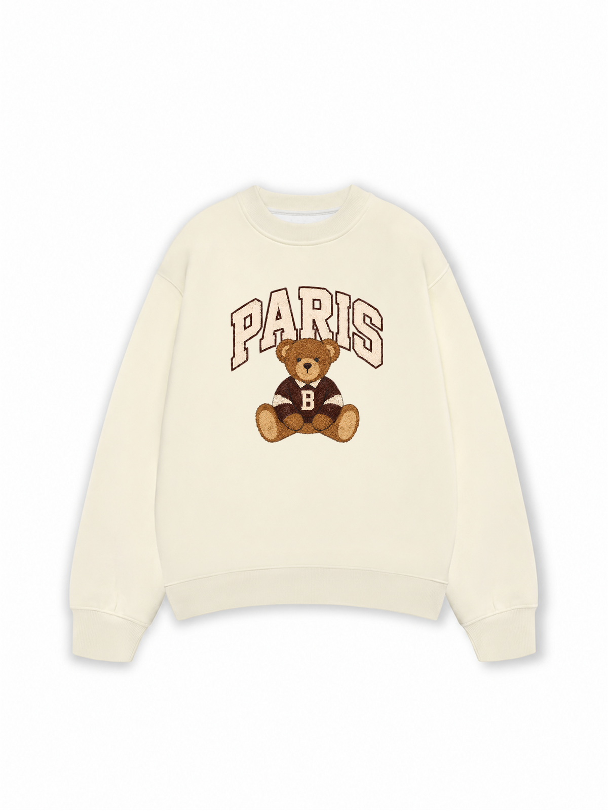 Áo Sweater Nỉ Hai Da City Paris Bear