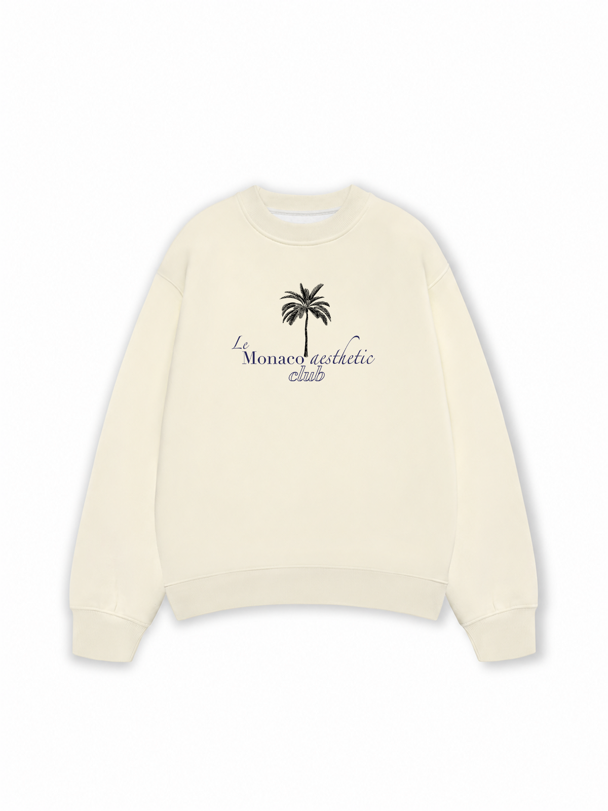 Áo Sweater Nỉ Hai Da City Le Monaco Aesthetic
