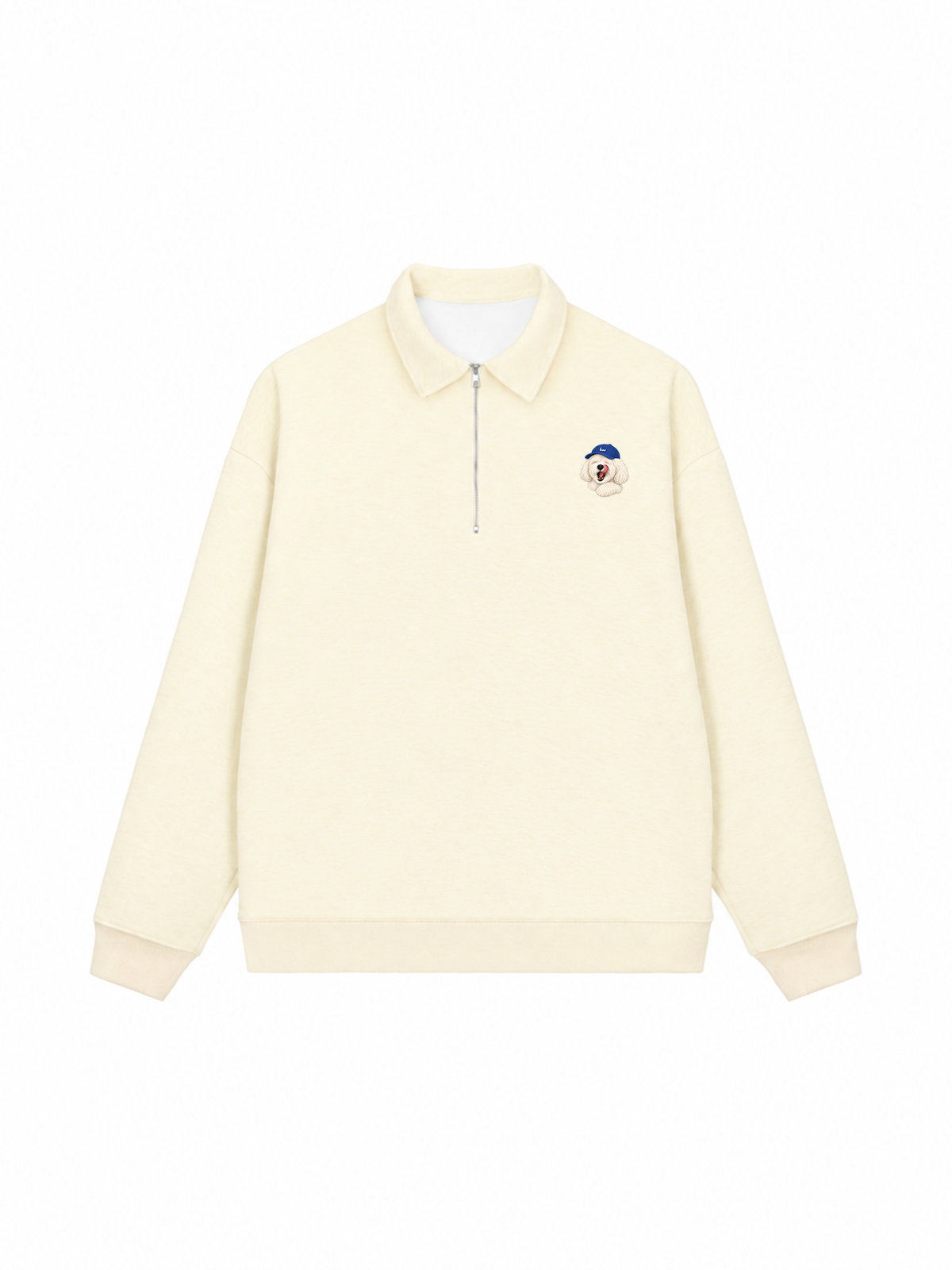Áo Sweater Polo Nỉ Hai Da Happy Puppy