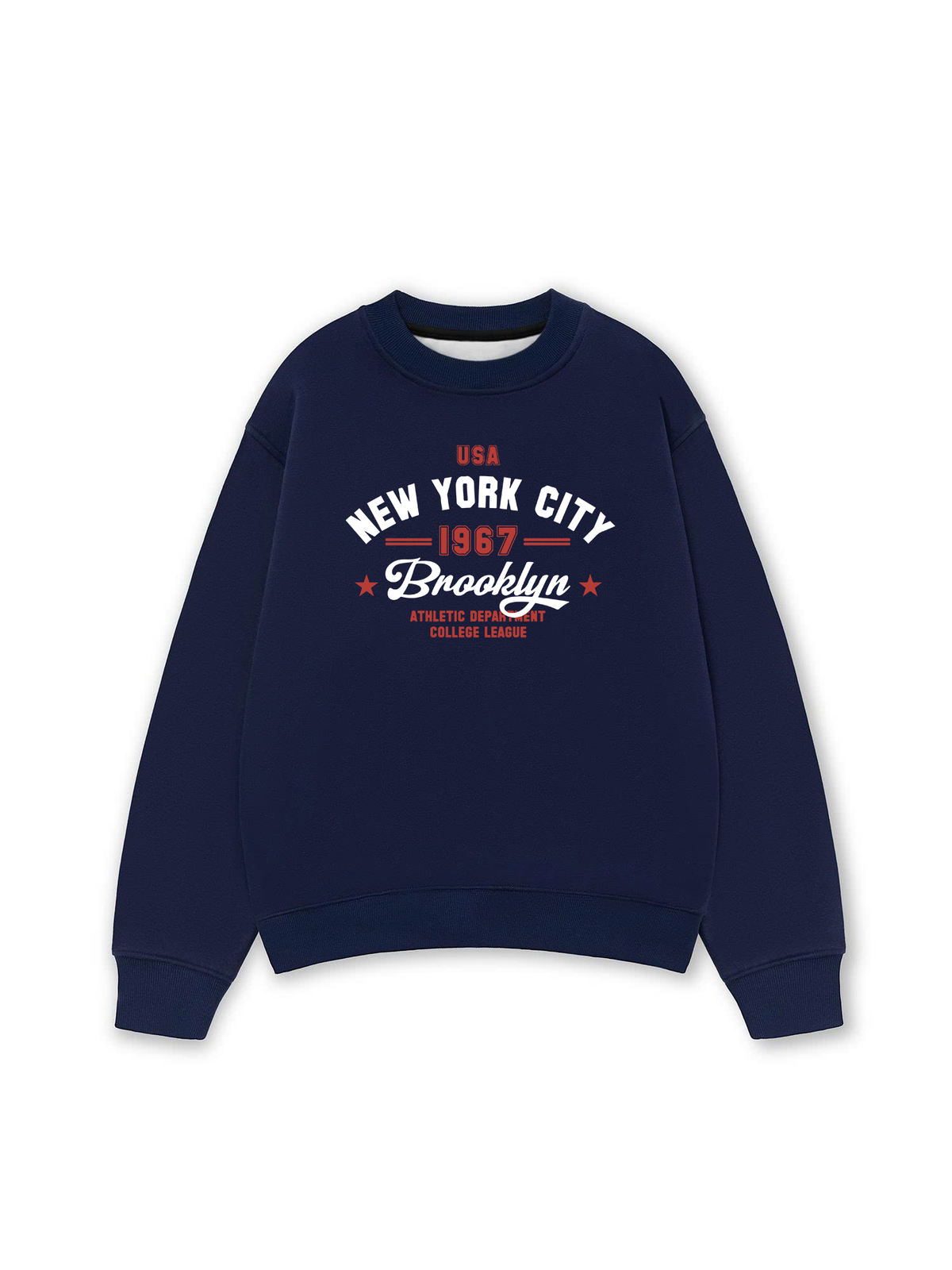Áo Sweater Nỉ Hai Da USA New York City