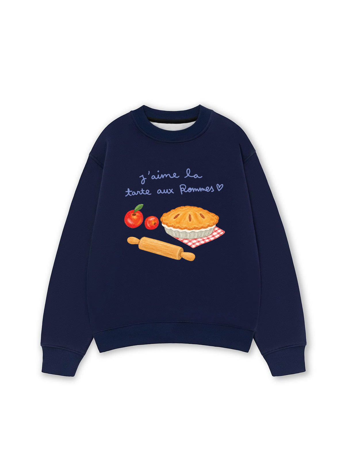 Áo Sweater Nỉ Hai Da J'aime la