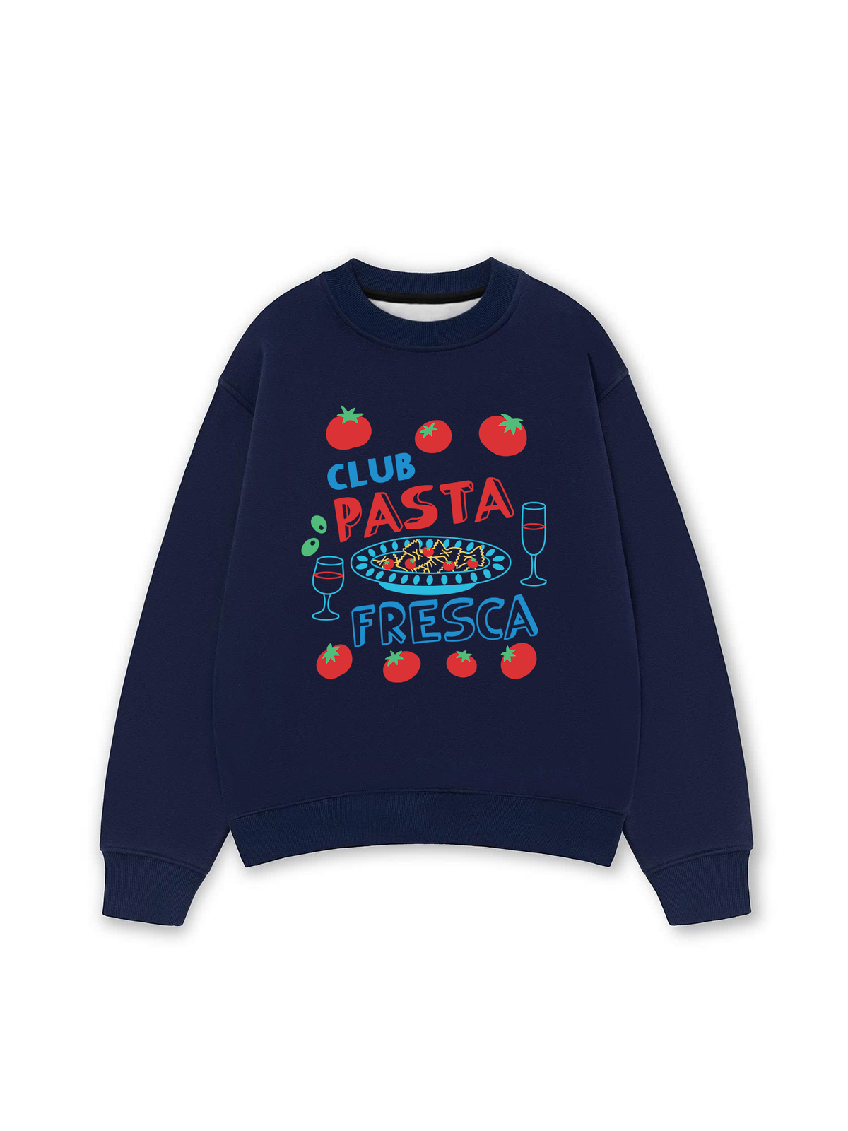 Áo Sweater Nỉ Hai Da Pasta Club