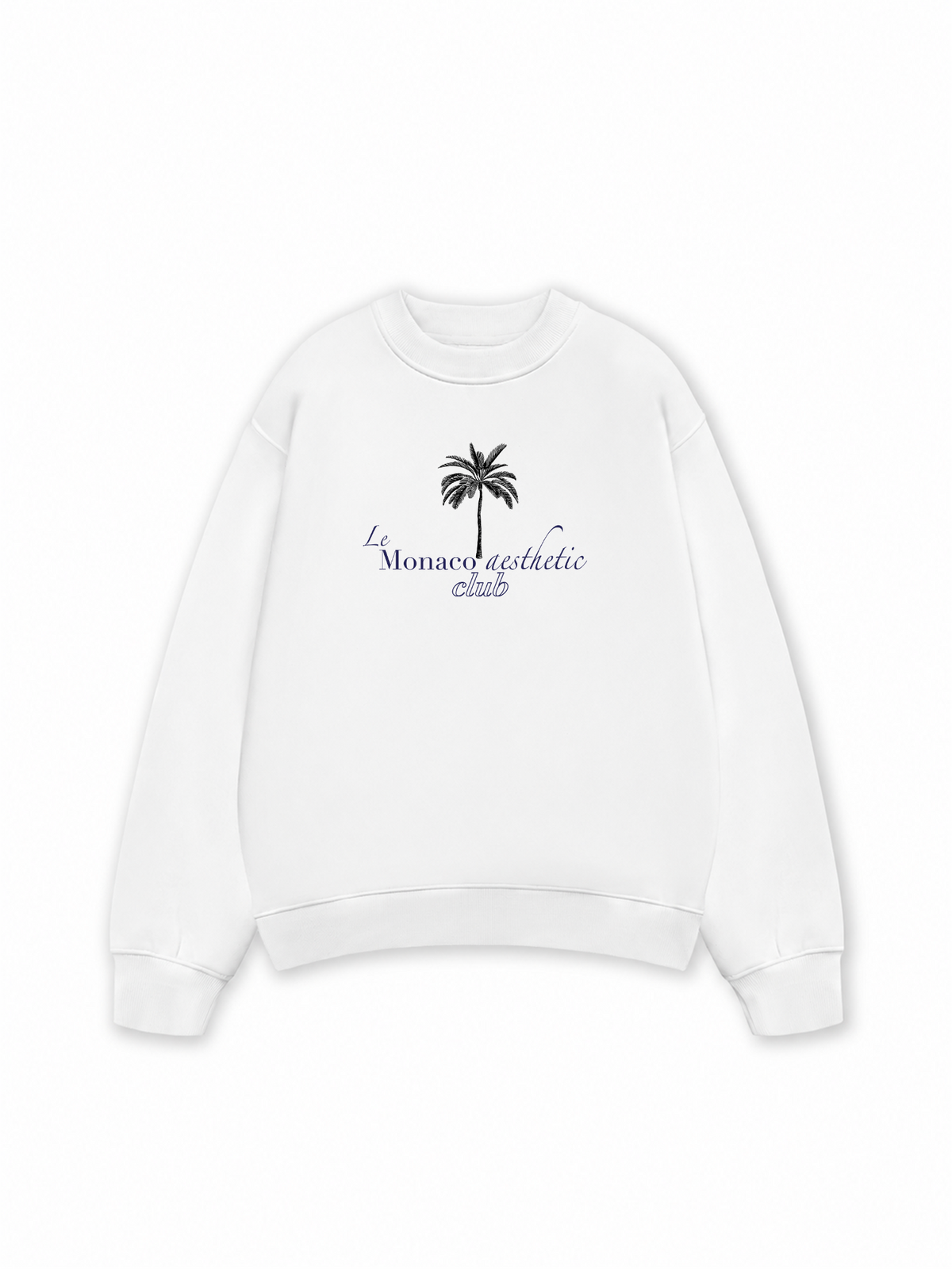 Áo Sweater Nỉ Hai Da City Le Monaco Aesthetic