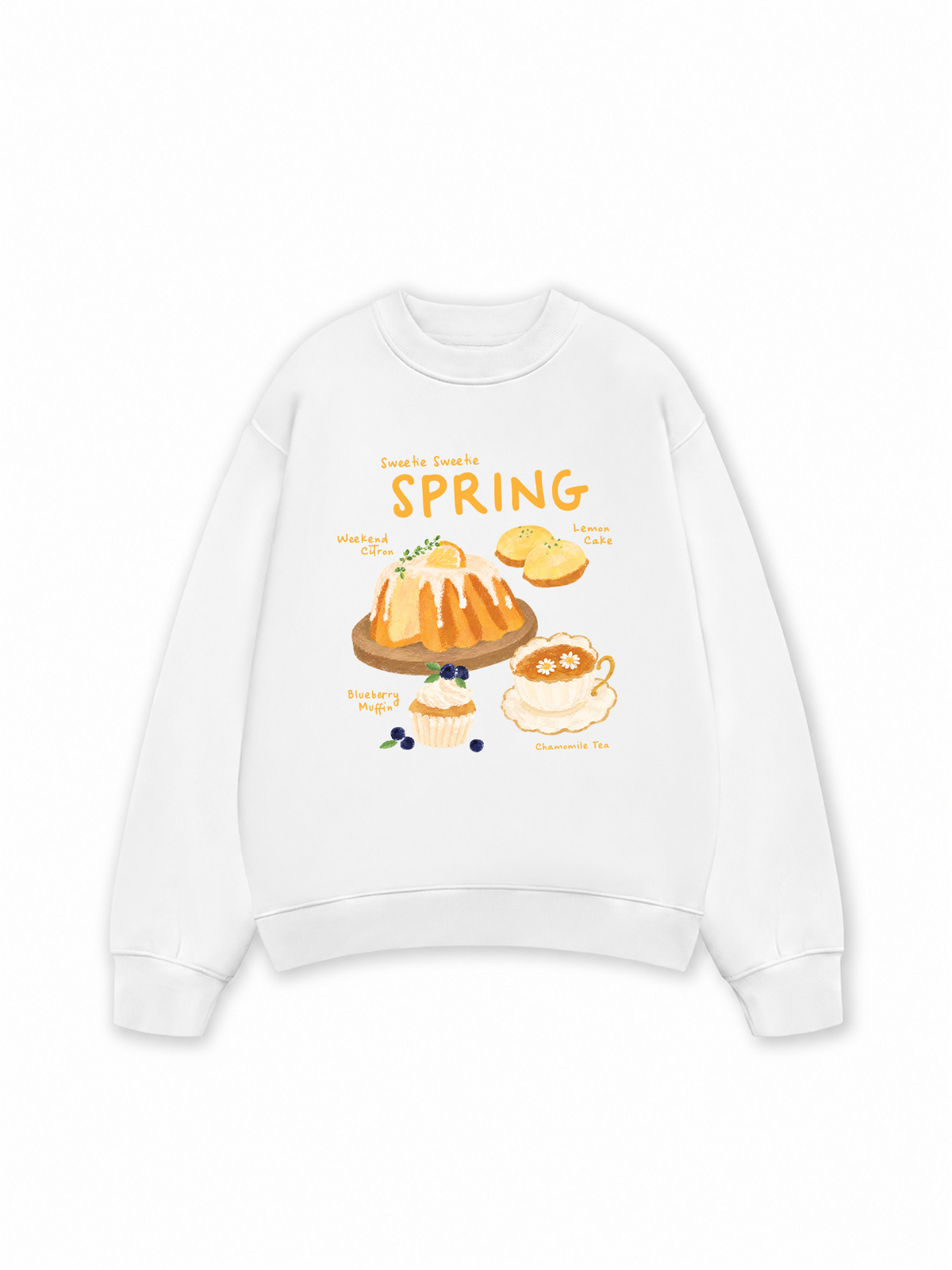 Áo Sweater Nỉ Hai Da Spring Sweetie