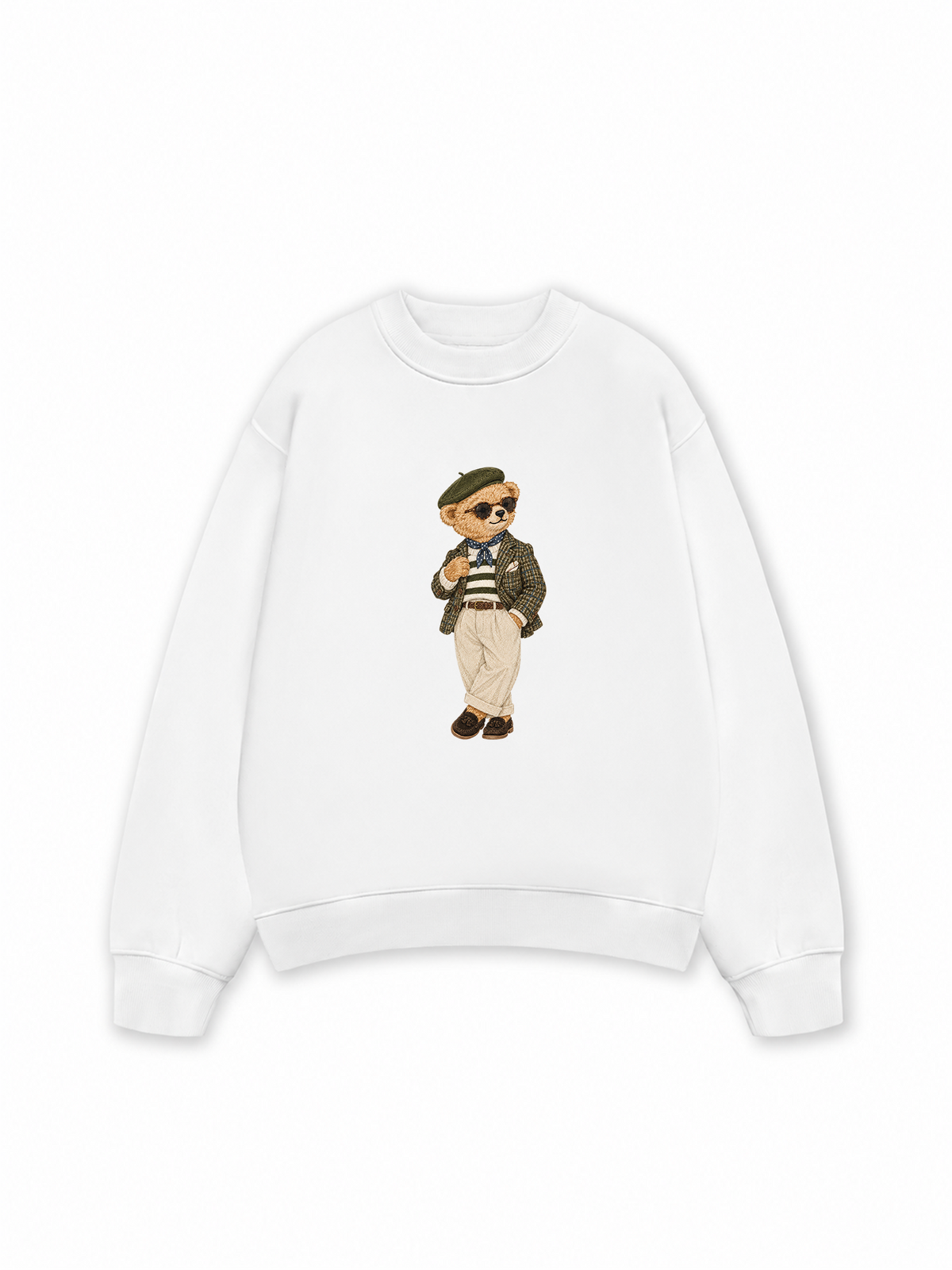 Áo Sweater Nỉ Hai Da Lady Bear
