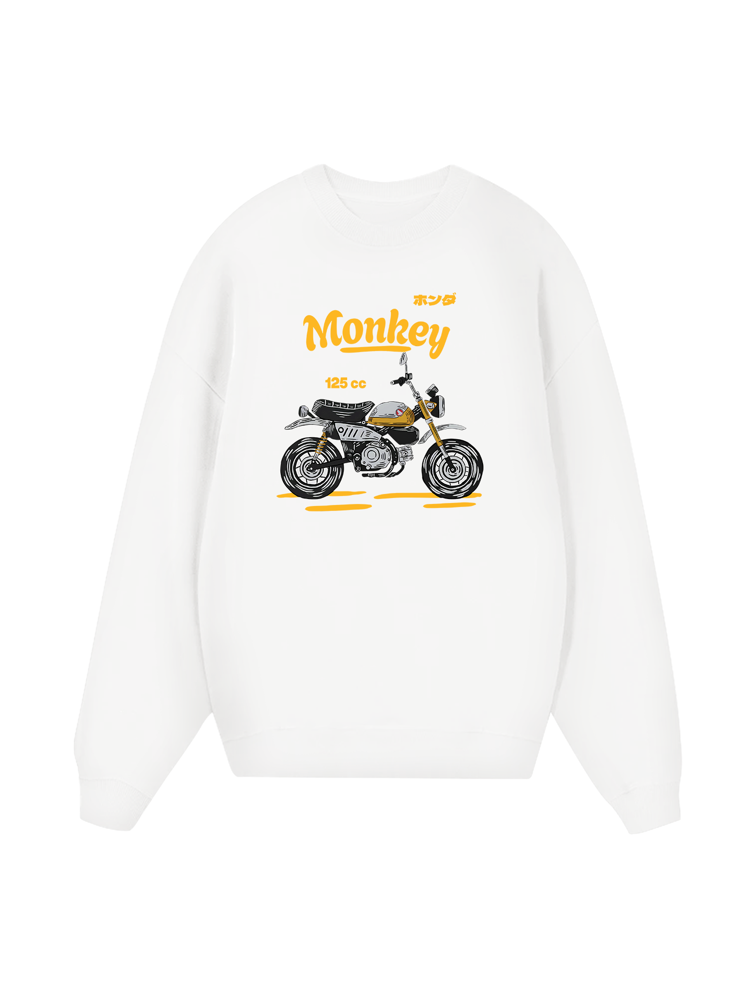 Monkey 125cc Yellow Sweater
