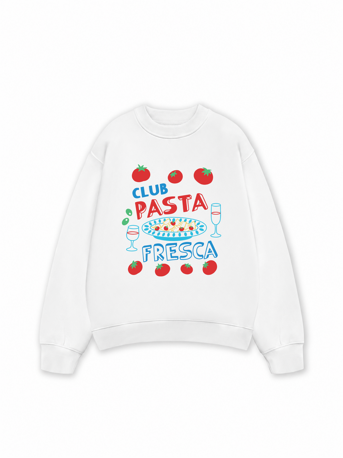 Áo Sweater Nỉ Hai Da Pasta Club