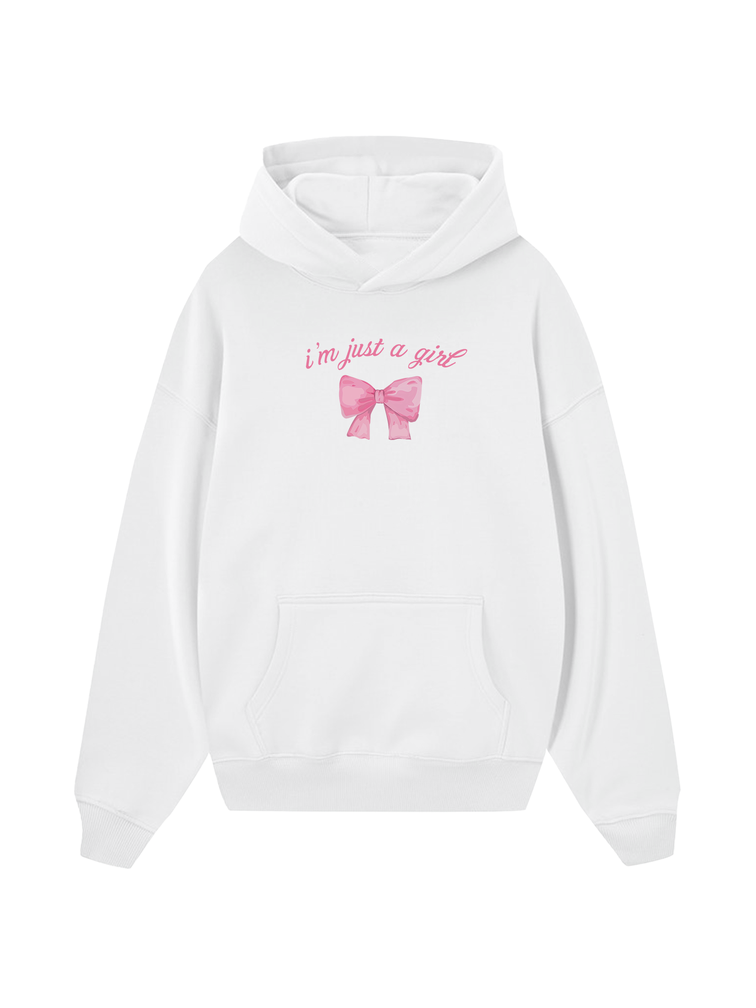Girly Mood I'm Just A Girl Hoodie