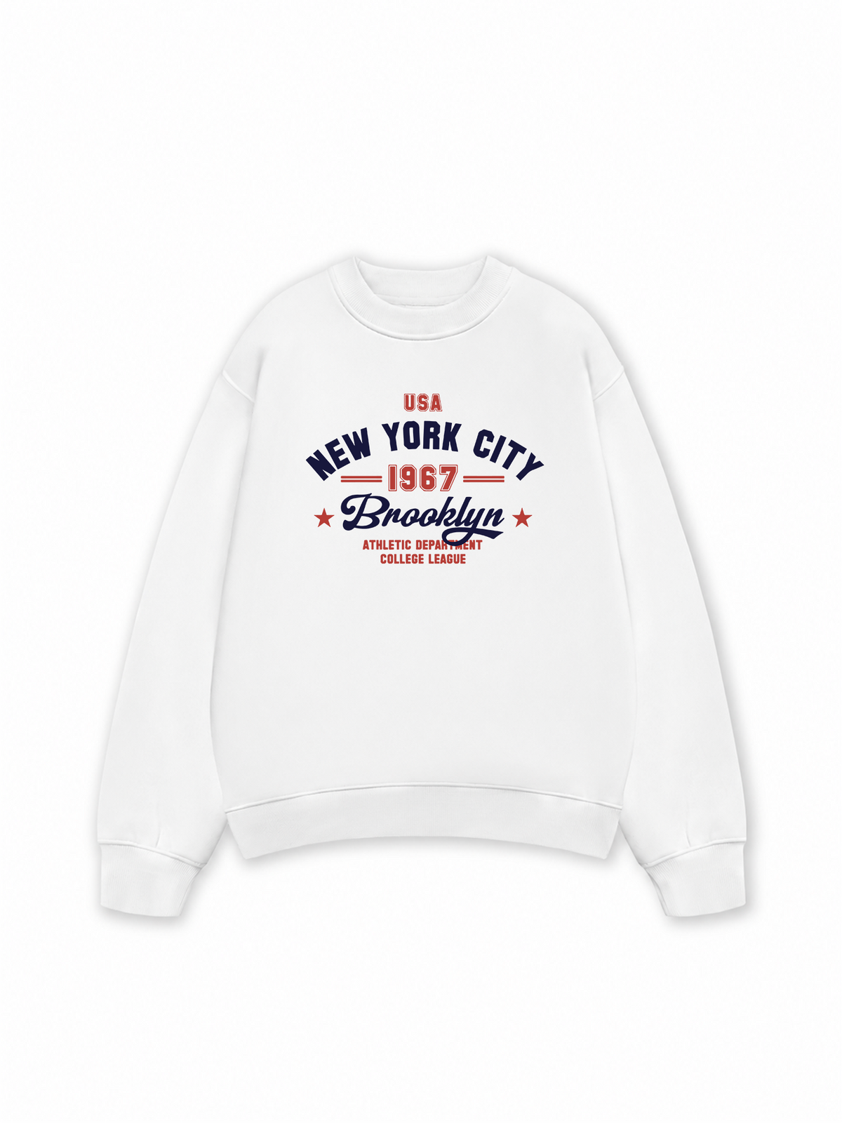 Áo Sweater Nỉ Hai Da USA New York City
