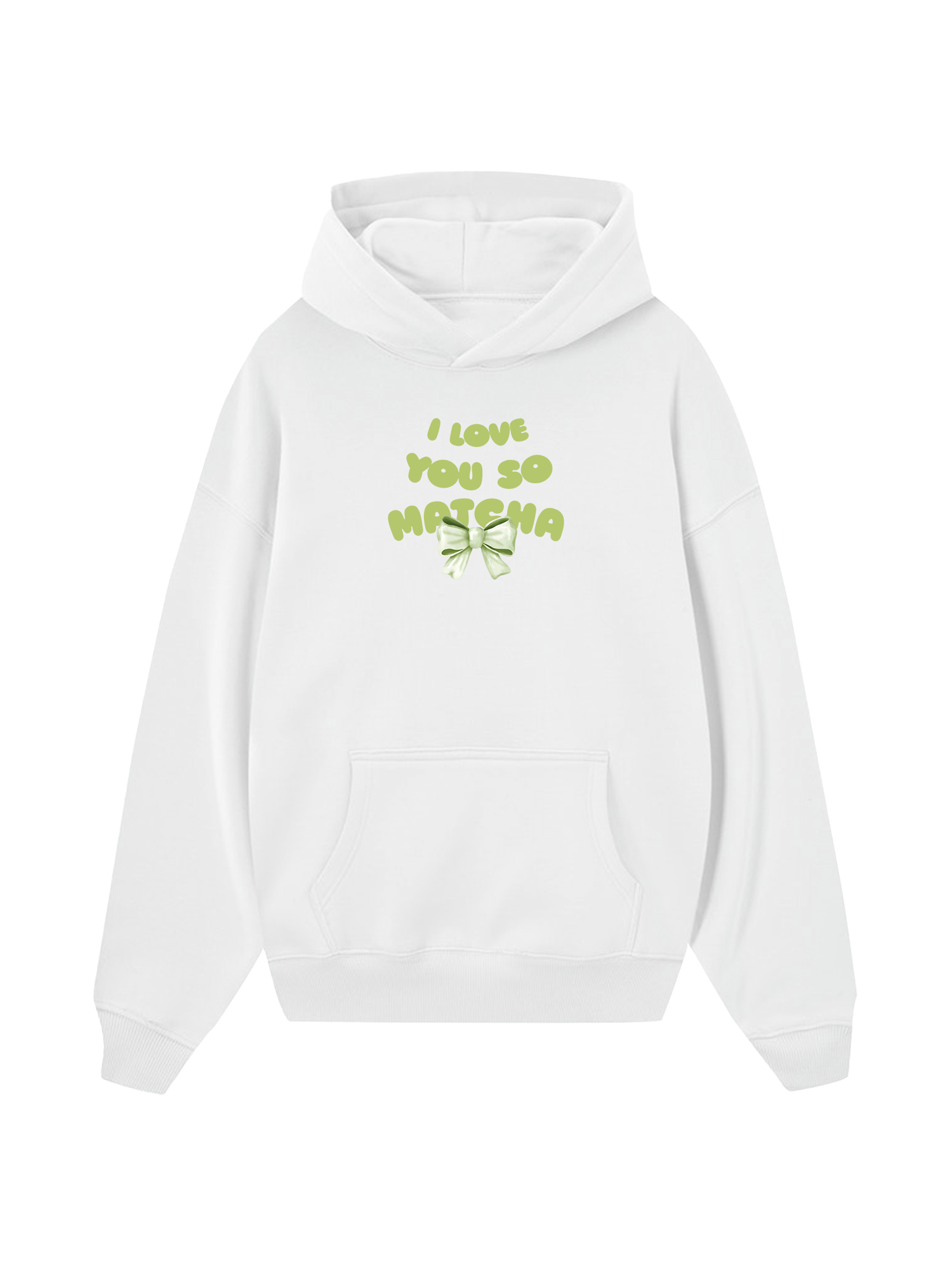 I Love You So Matcha Hoodie