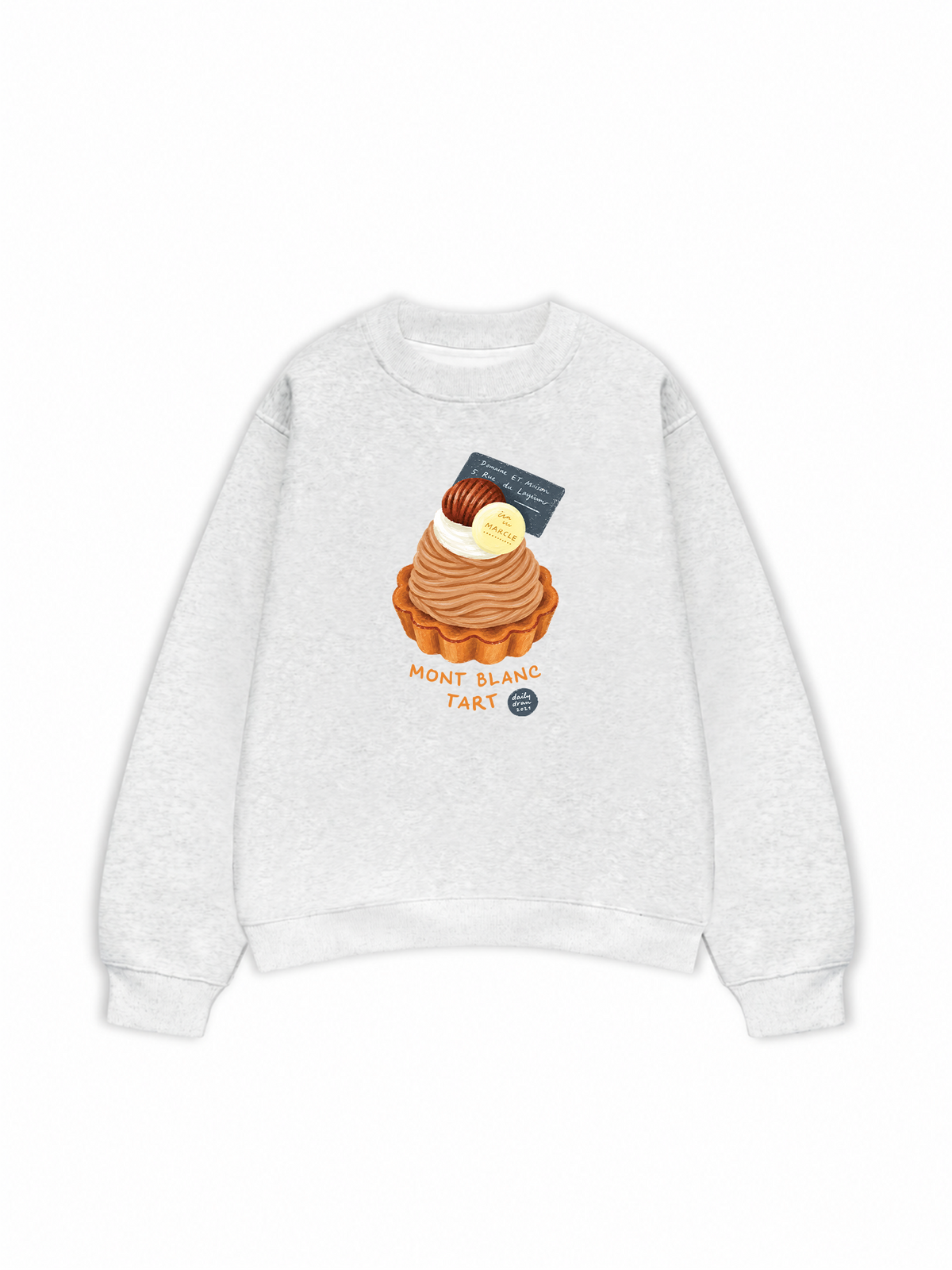 Áo Sweater Nỉ Hai Da Mont Blanc Tart