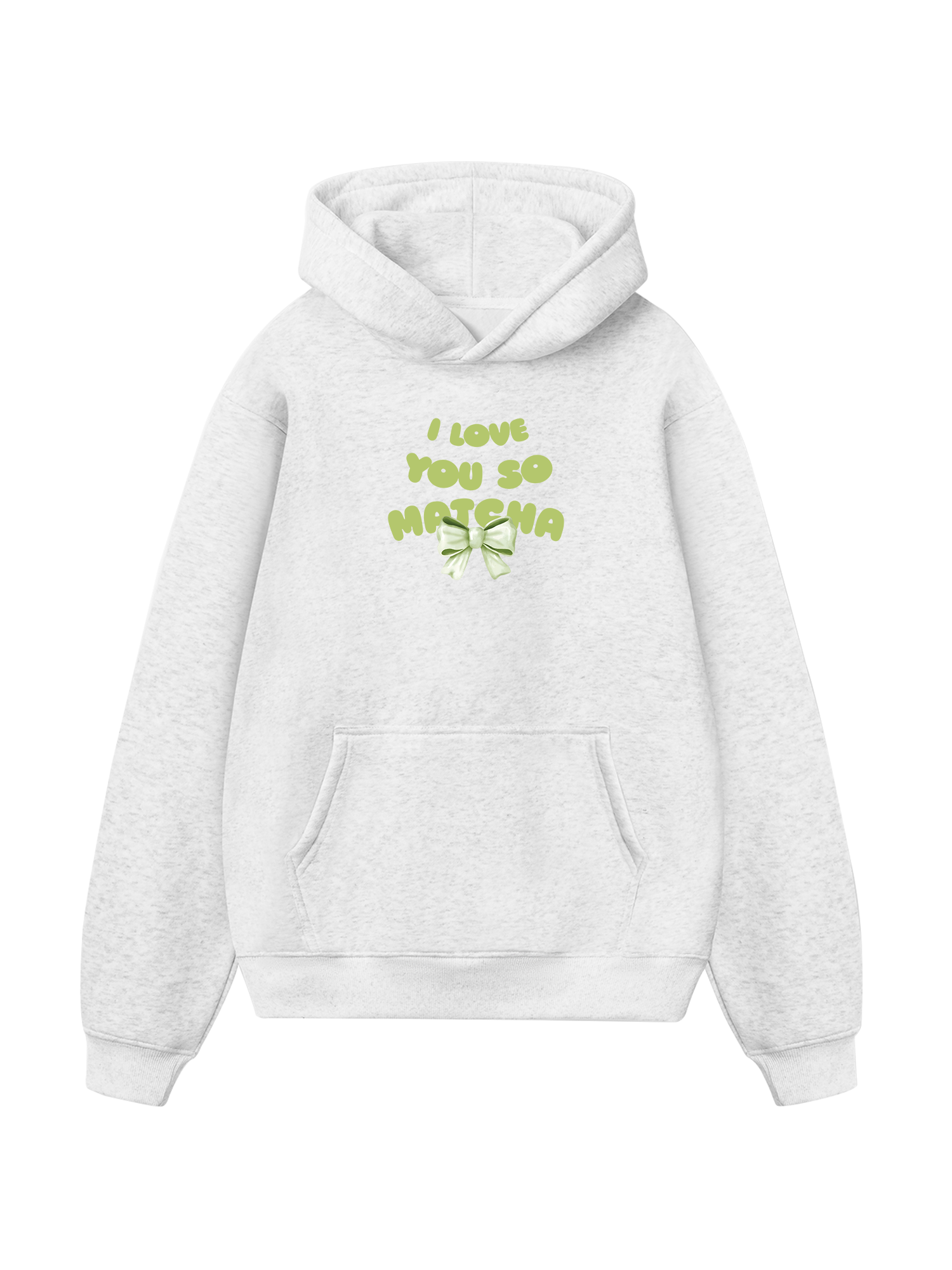 I Love You So Matcha Hoodie