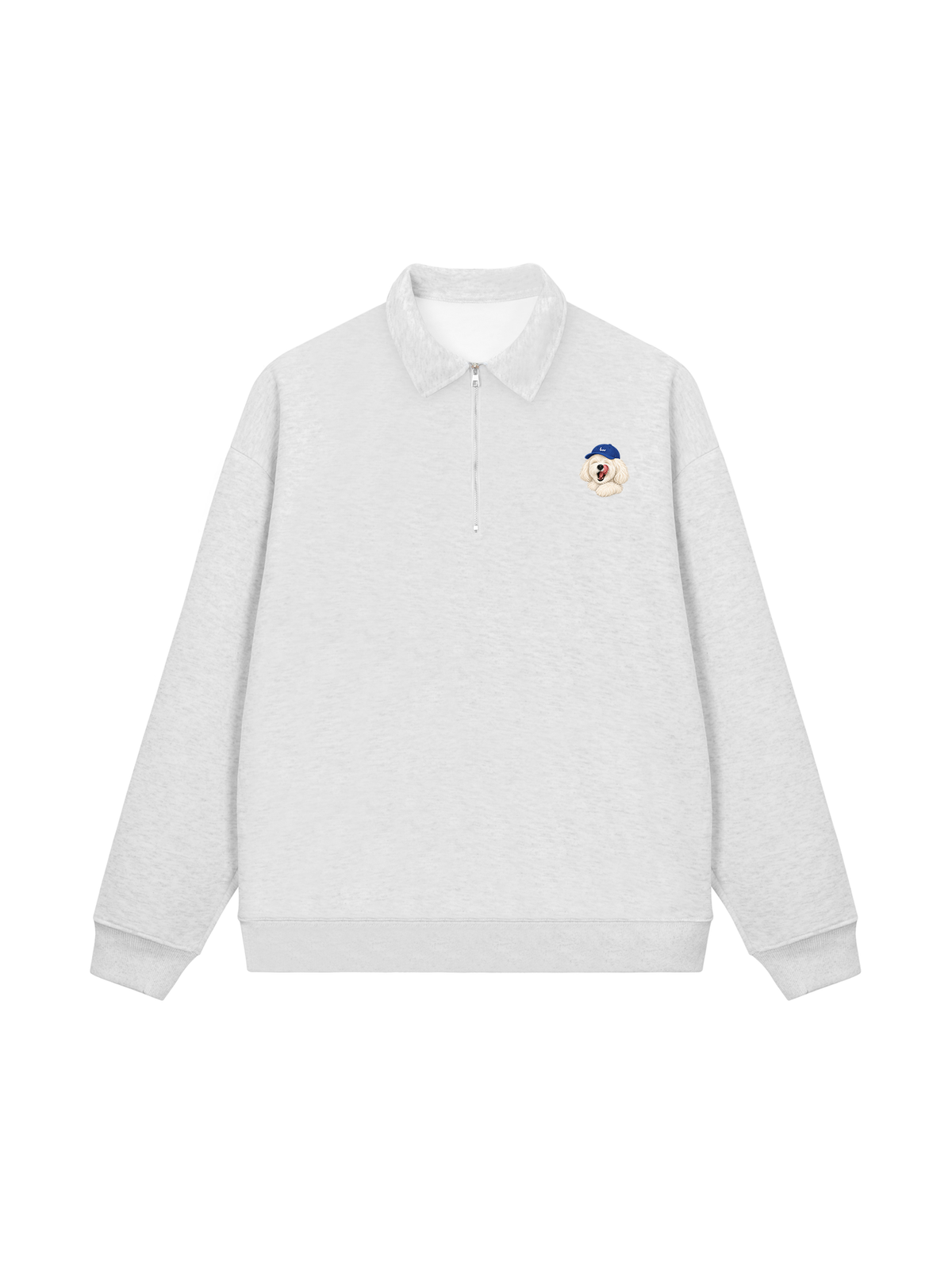 Áo Sweater Polo Nỉ Hai Da Happy Puppy