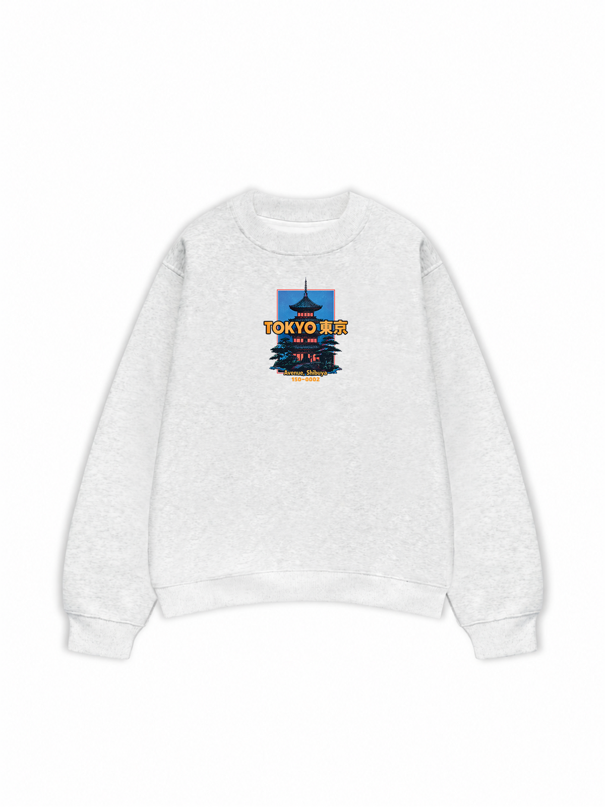 Áo Sweater Nỉ Hai Da Tokyo Shibuya