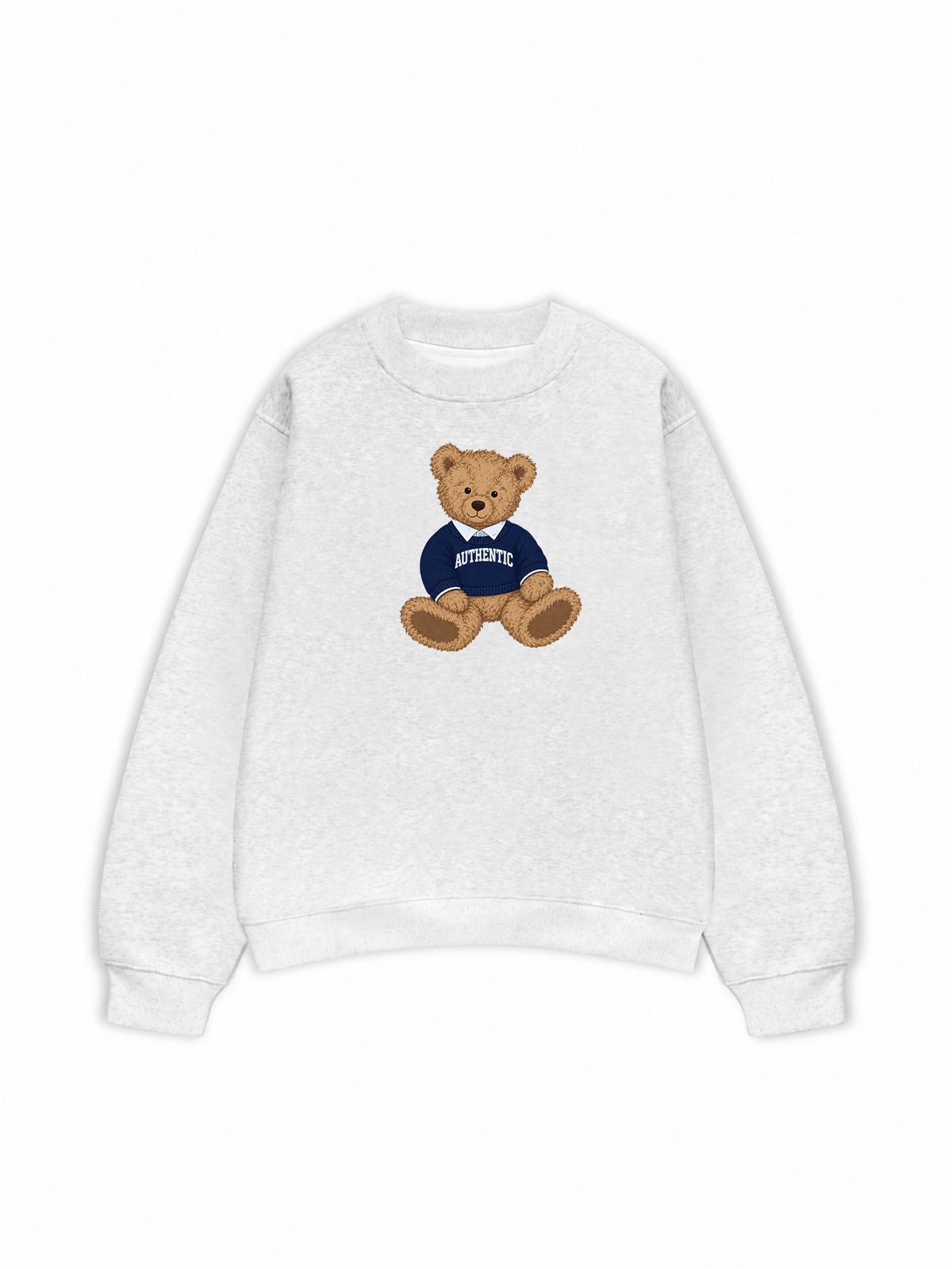 Áo Sweater Nỉ Hai Da Authentic Bear