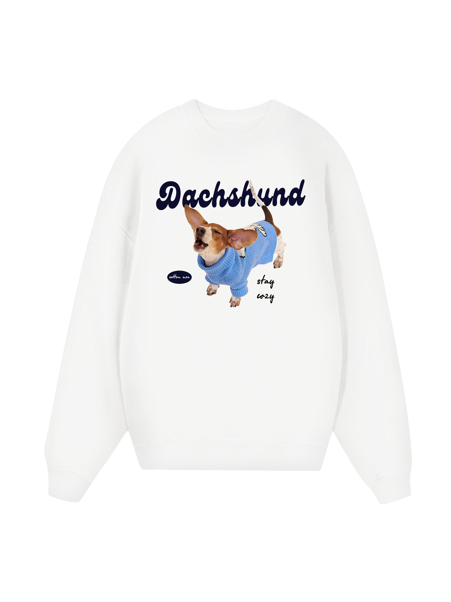 Dachshund Stay Cozy  Sweater