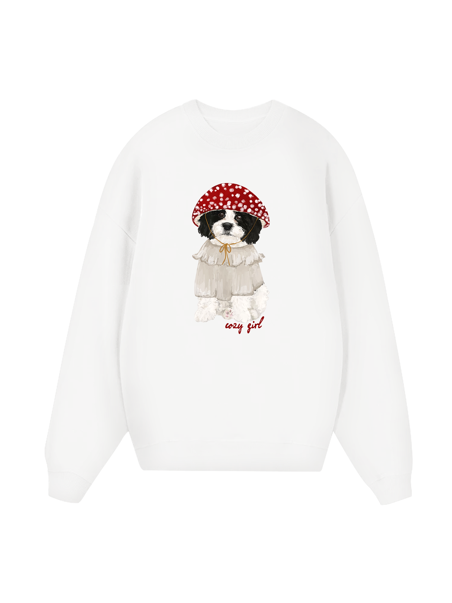 Cozy Girrl Cute Puppy Sweater