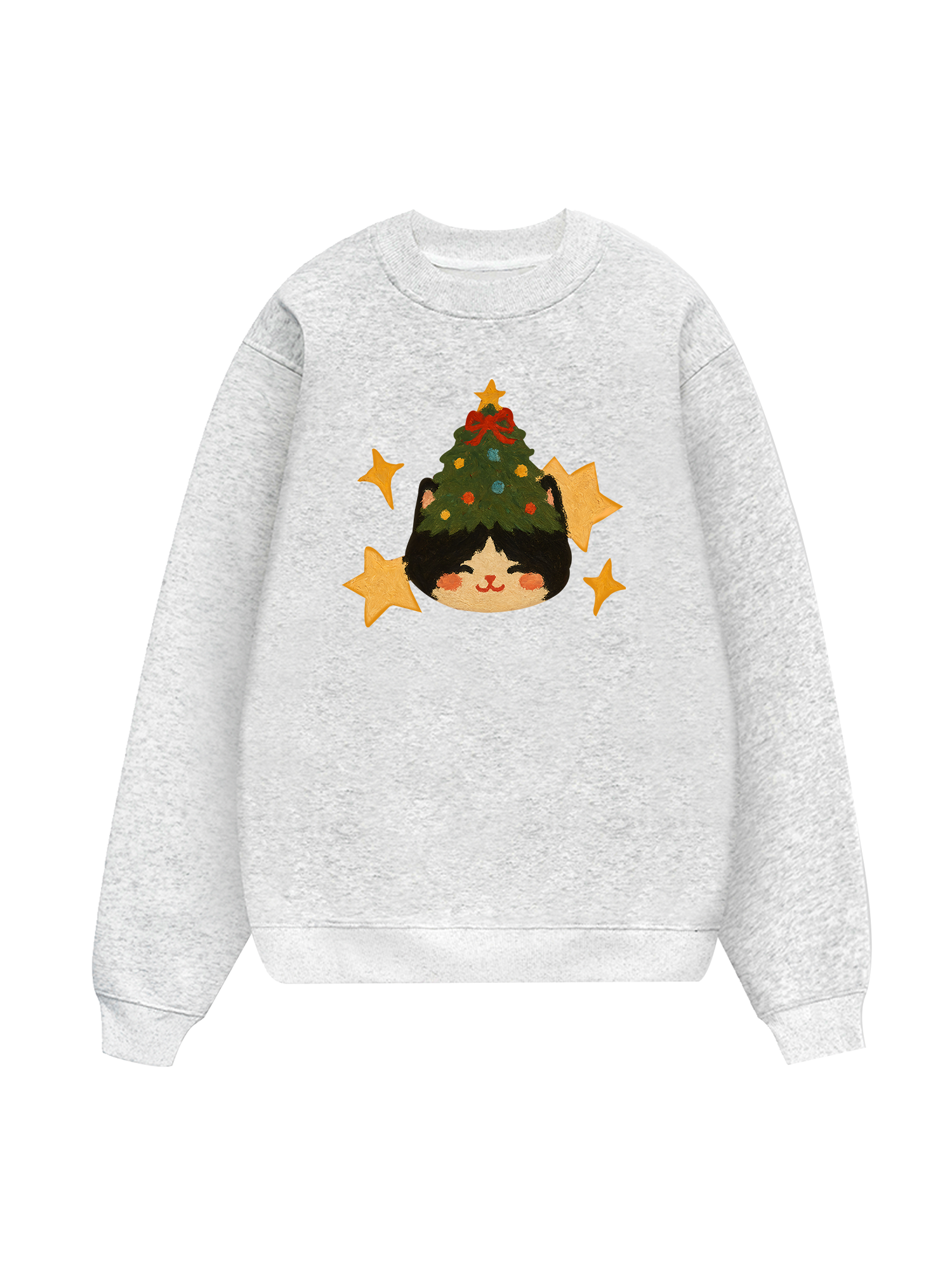 Holiday Cat Girrl Sweater