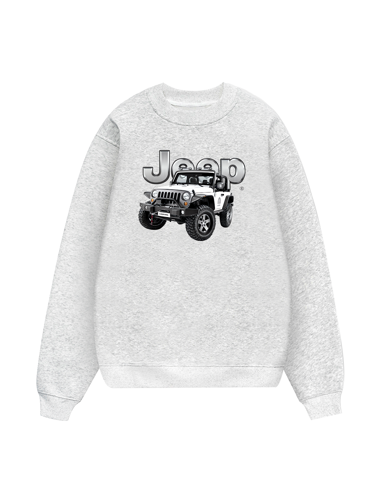 WHITE JEEP  Sweater