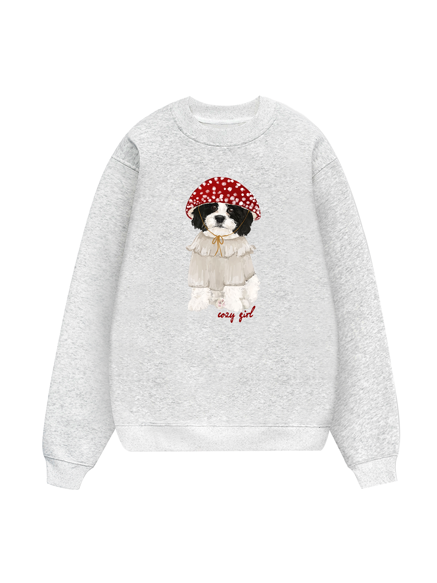 Cozy Girrl Cute Puppy Sweater