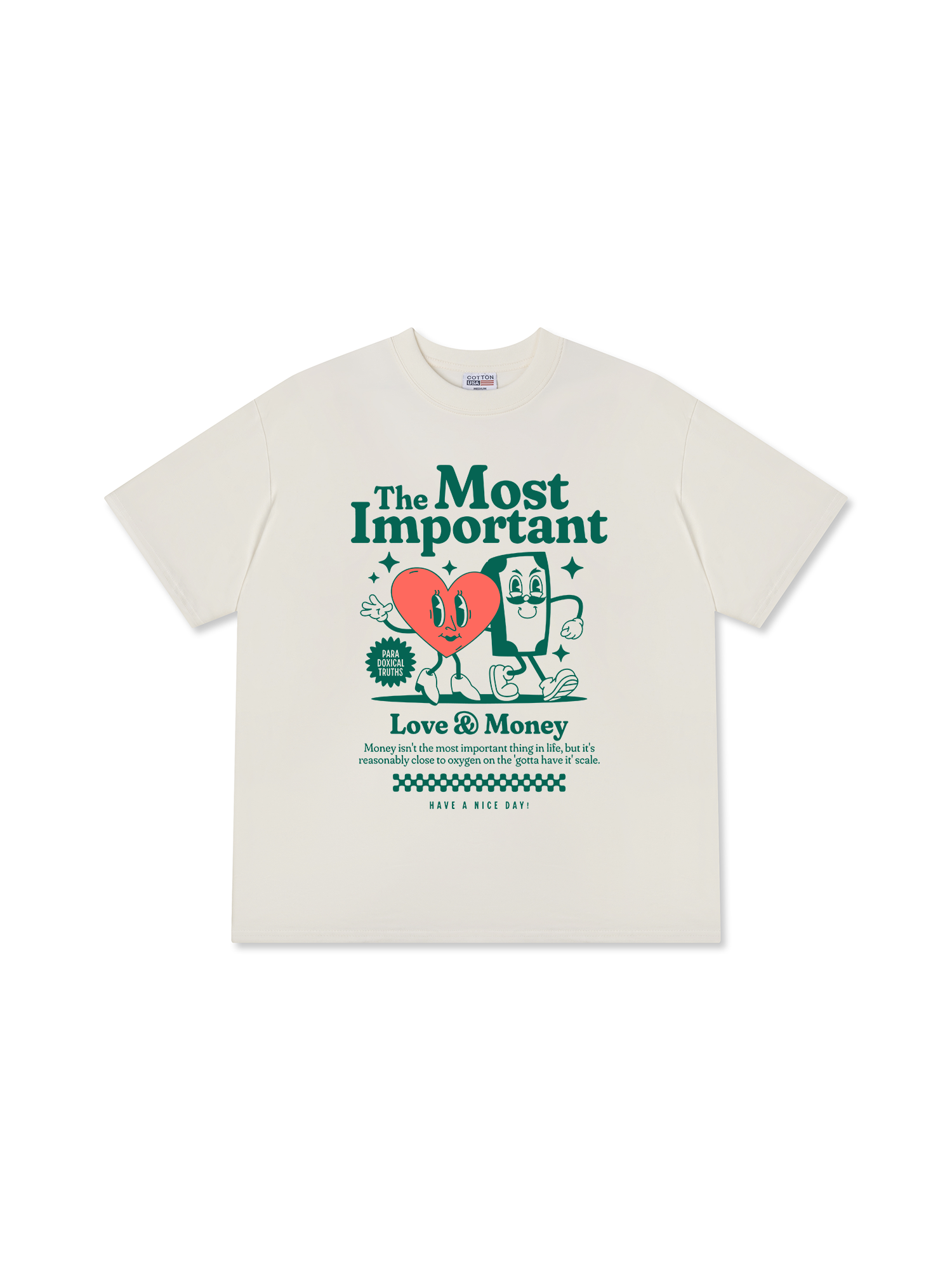 Áo Thun Relaxed Fit Money The Most Important