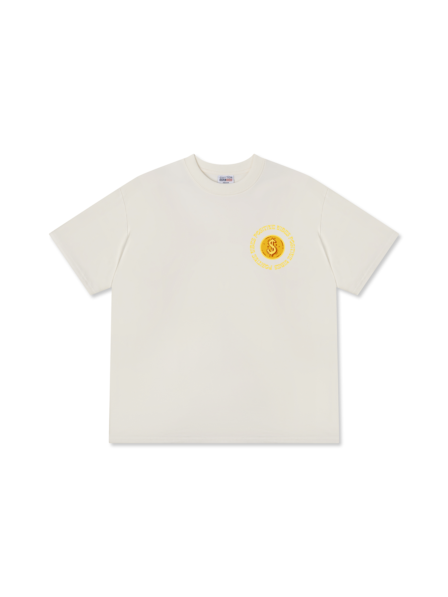 Áo Thun Relaxed Fit Money Positive Vibe