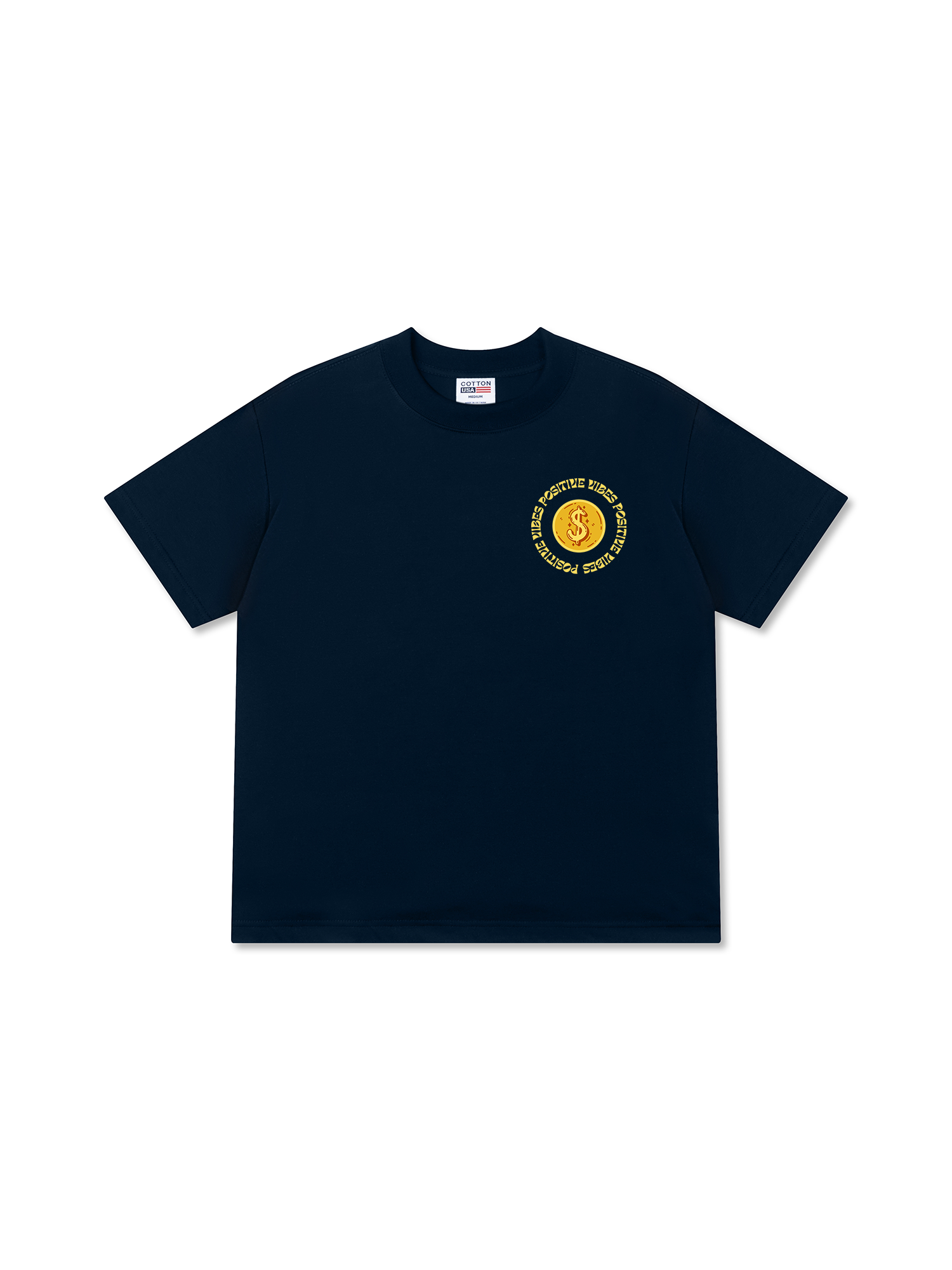 Áo Thun Relaxed Fit Money Positive Vibe